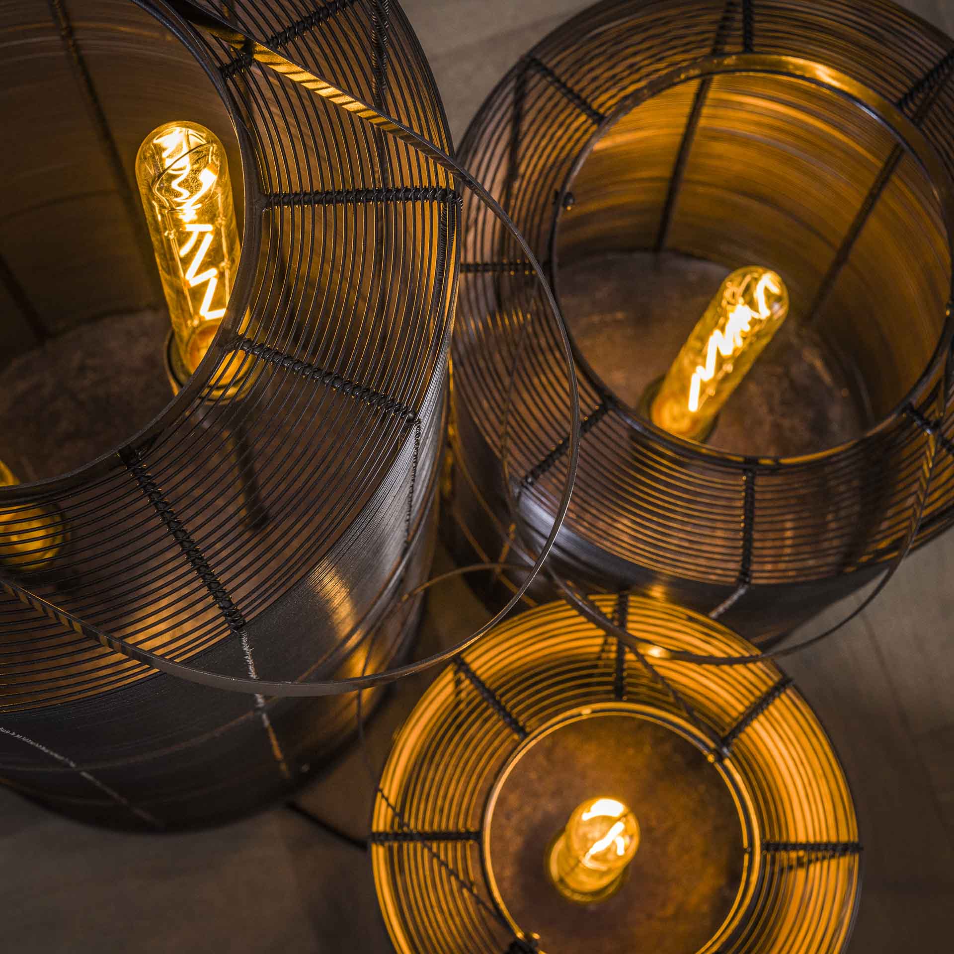 Stehlampe Industrial Laterne Reach XL