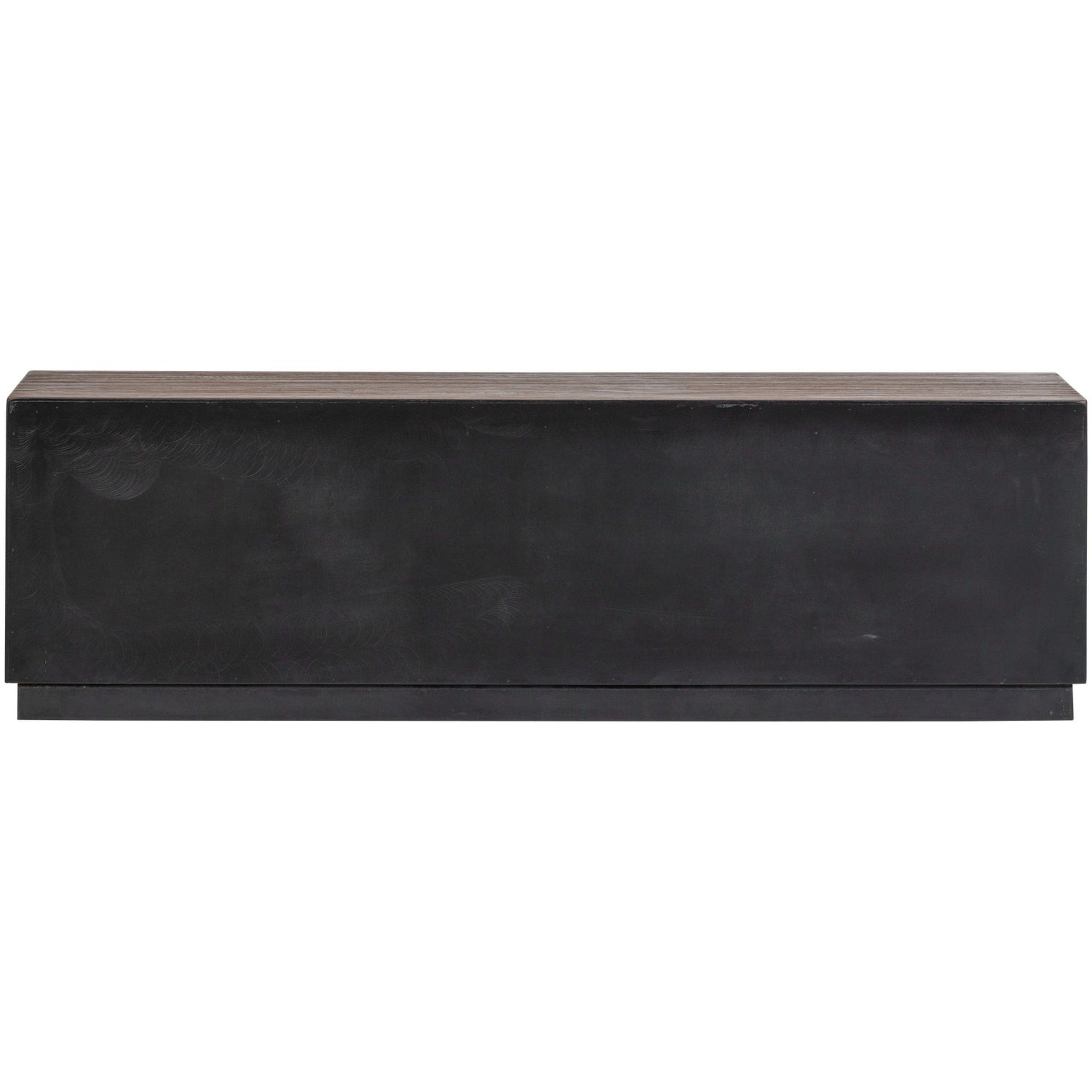 Massivholz TV-Board Sun Teakholz 4 türig 150 cm