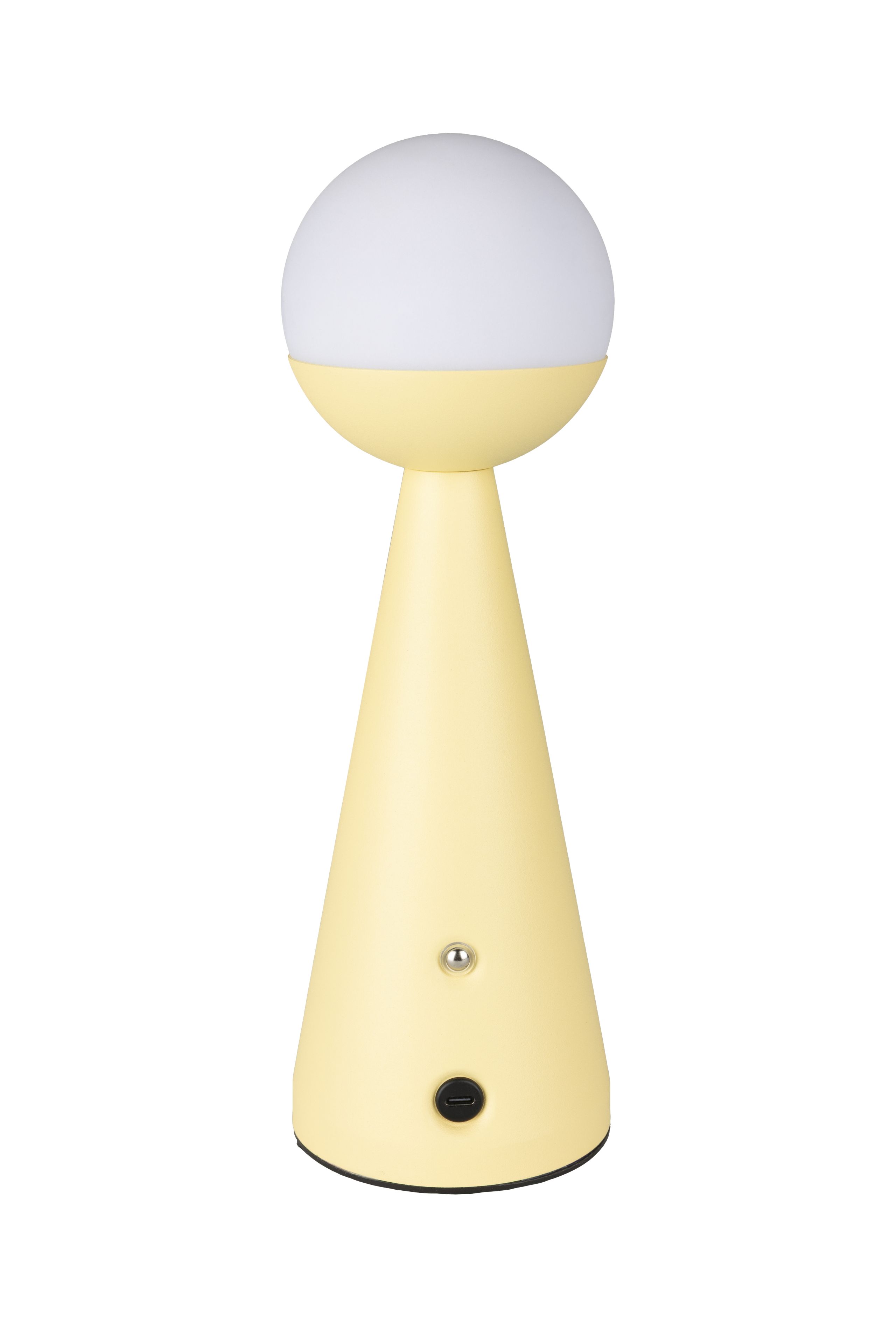 Retro LED Tischlampe Bello dimmbar Mid-Century-Design Lemon