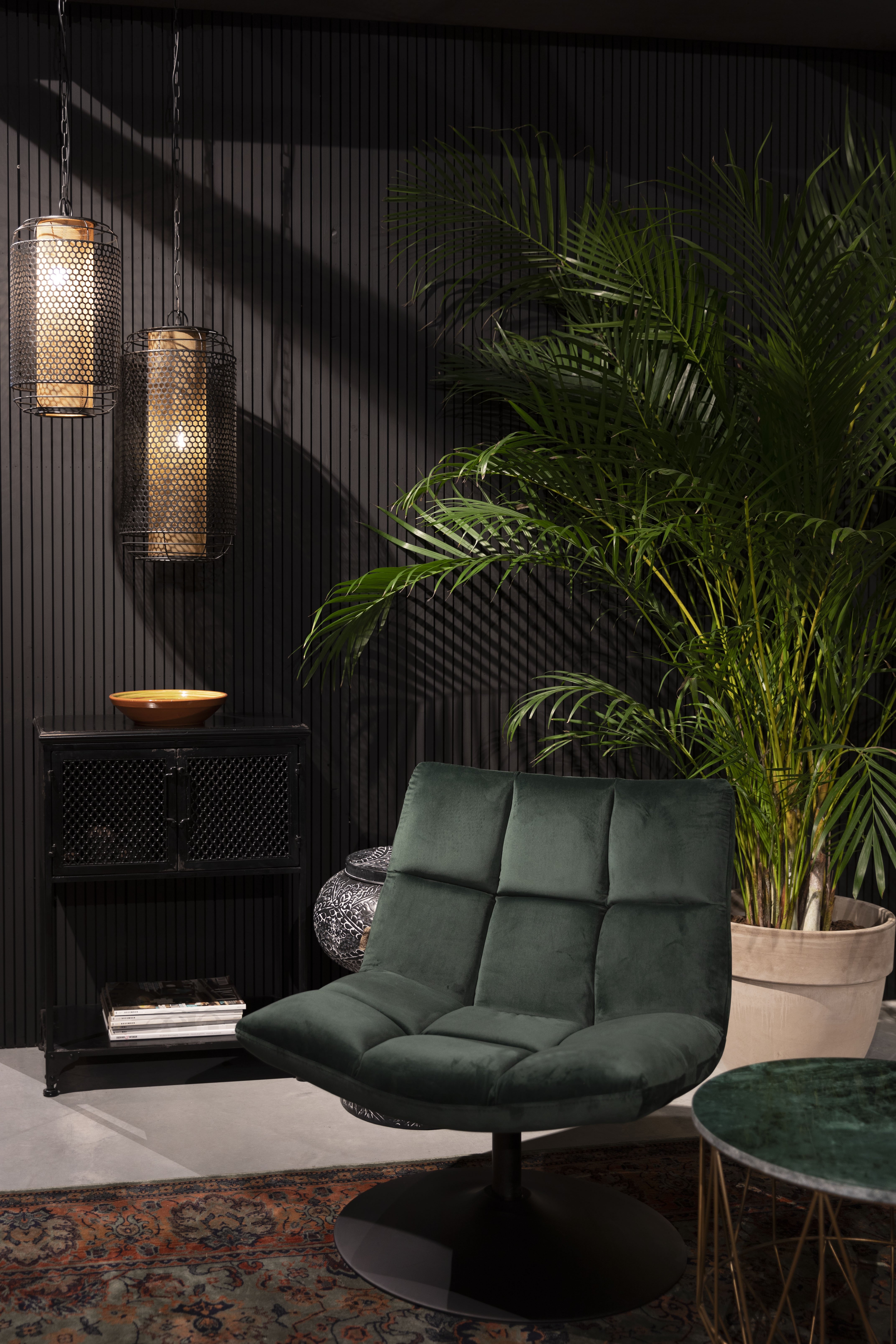 DutchBone Vintage Hängelampe Archer Lochstahl Large