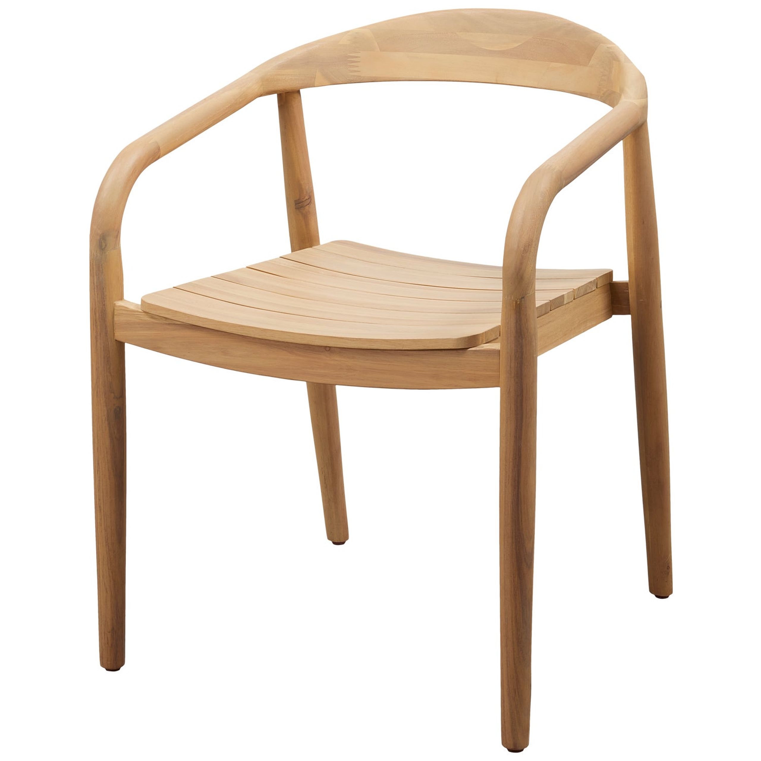 Essgruppe Gartentisch Outdoortisch Kris Akazienholz 215 cm + 4 Stühle Boru