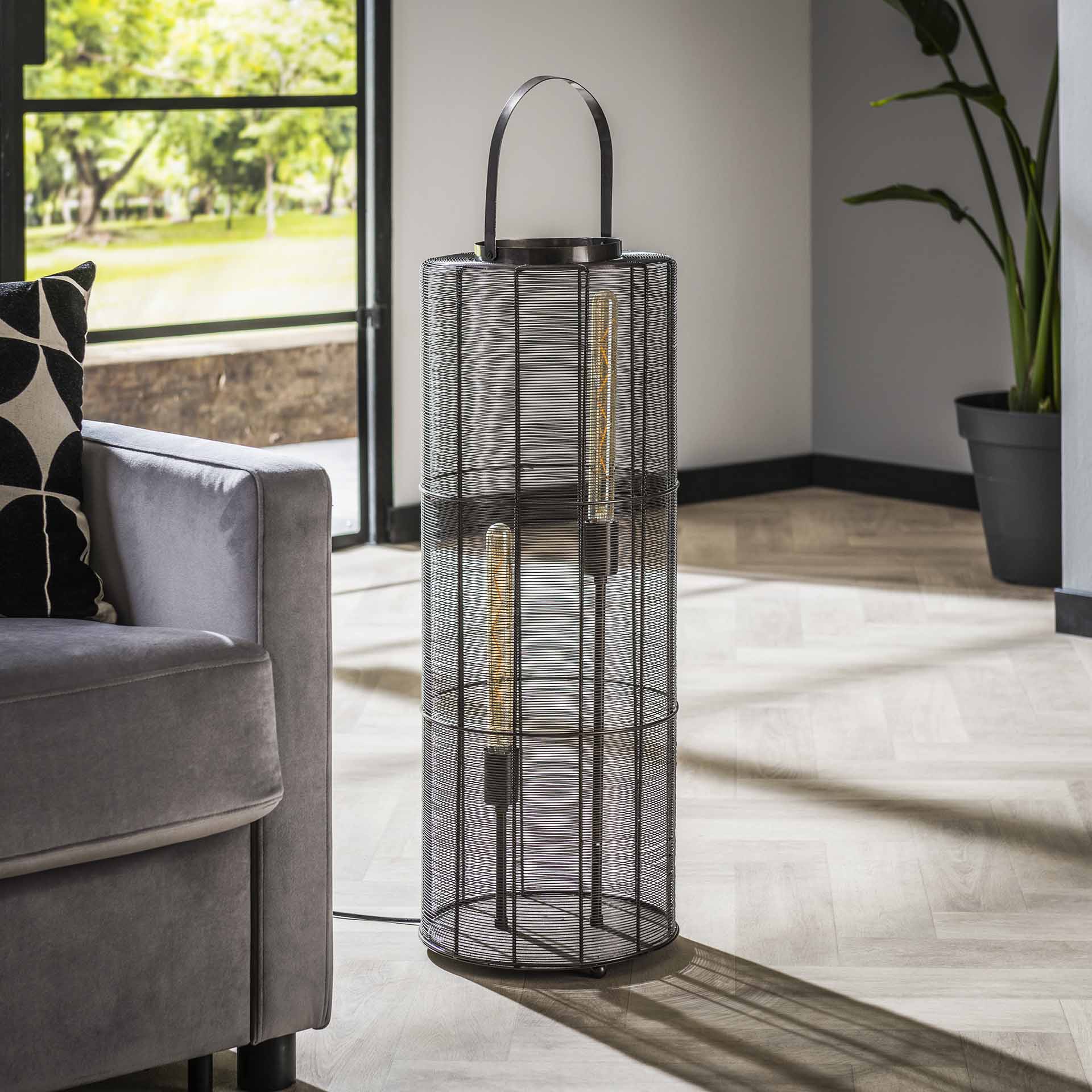 Stehlampe Industrial Laterne Reach XL