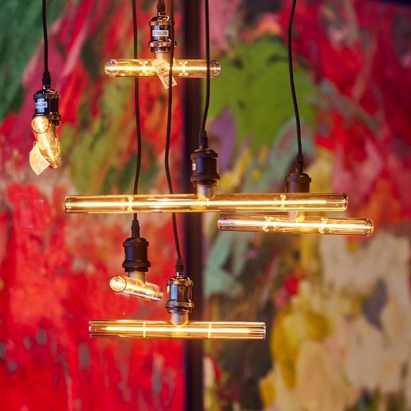 Retro LED-Glühbirne Linear dimmbar S