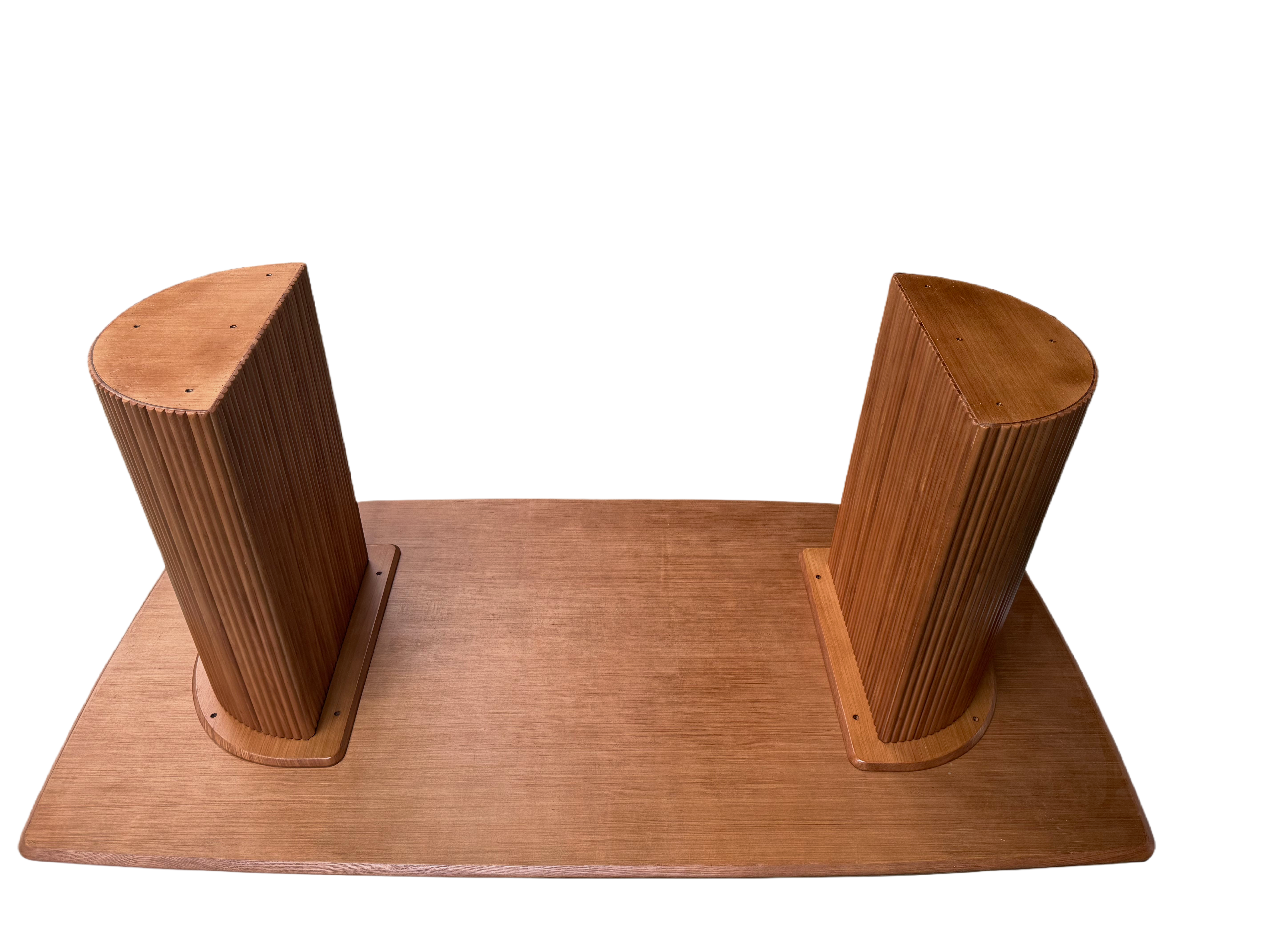 Esstisch Tivoli Travertin Keramik Massivholz Esche 180 cm