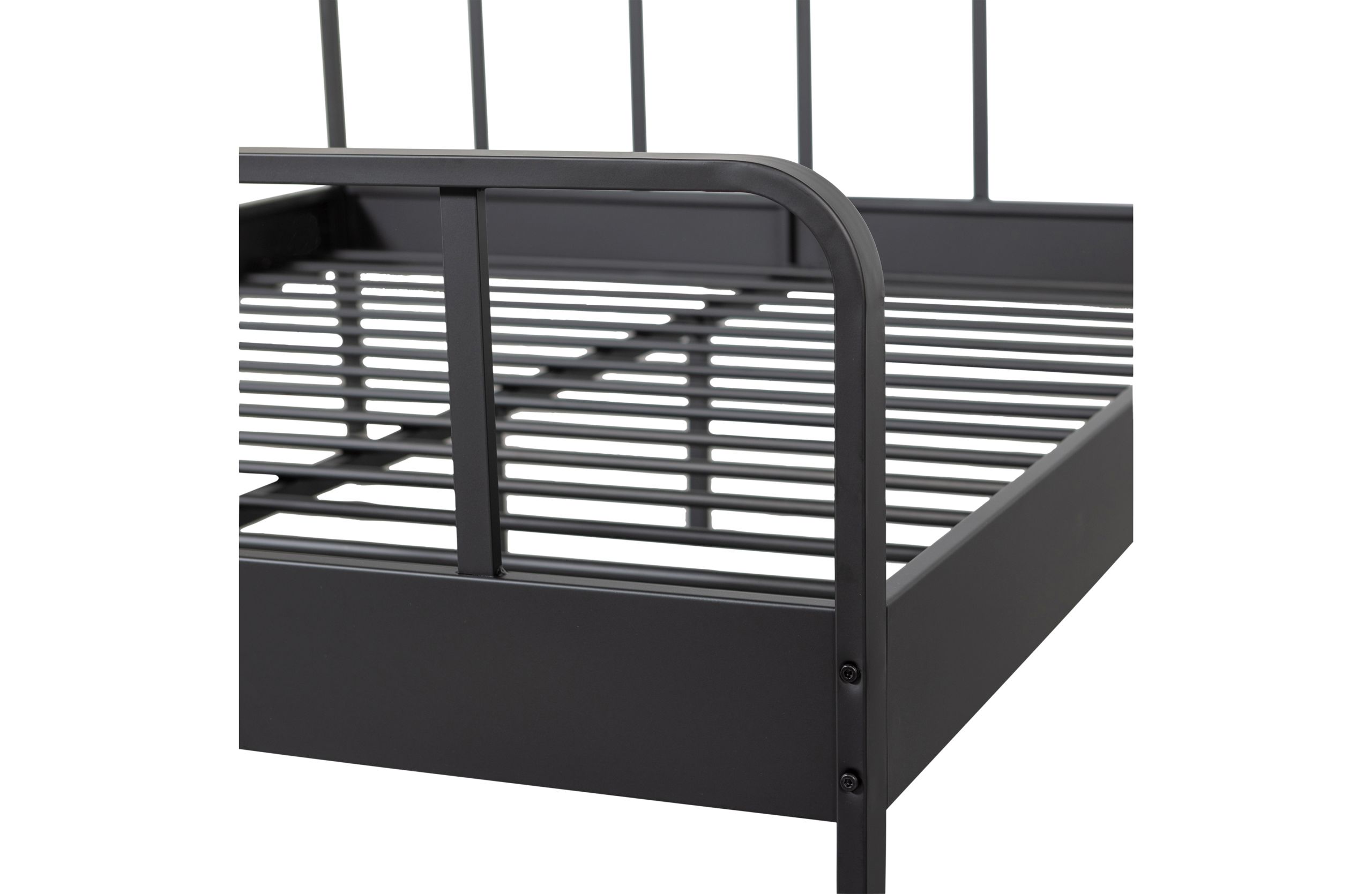 8714713178544_10 Industrial Bett Metallbett Mees schwarz 160 x 200