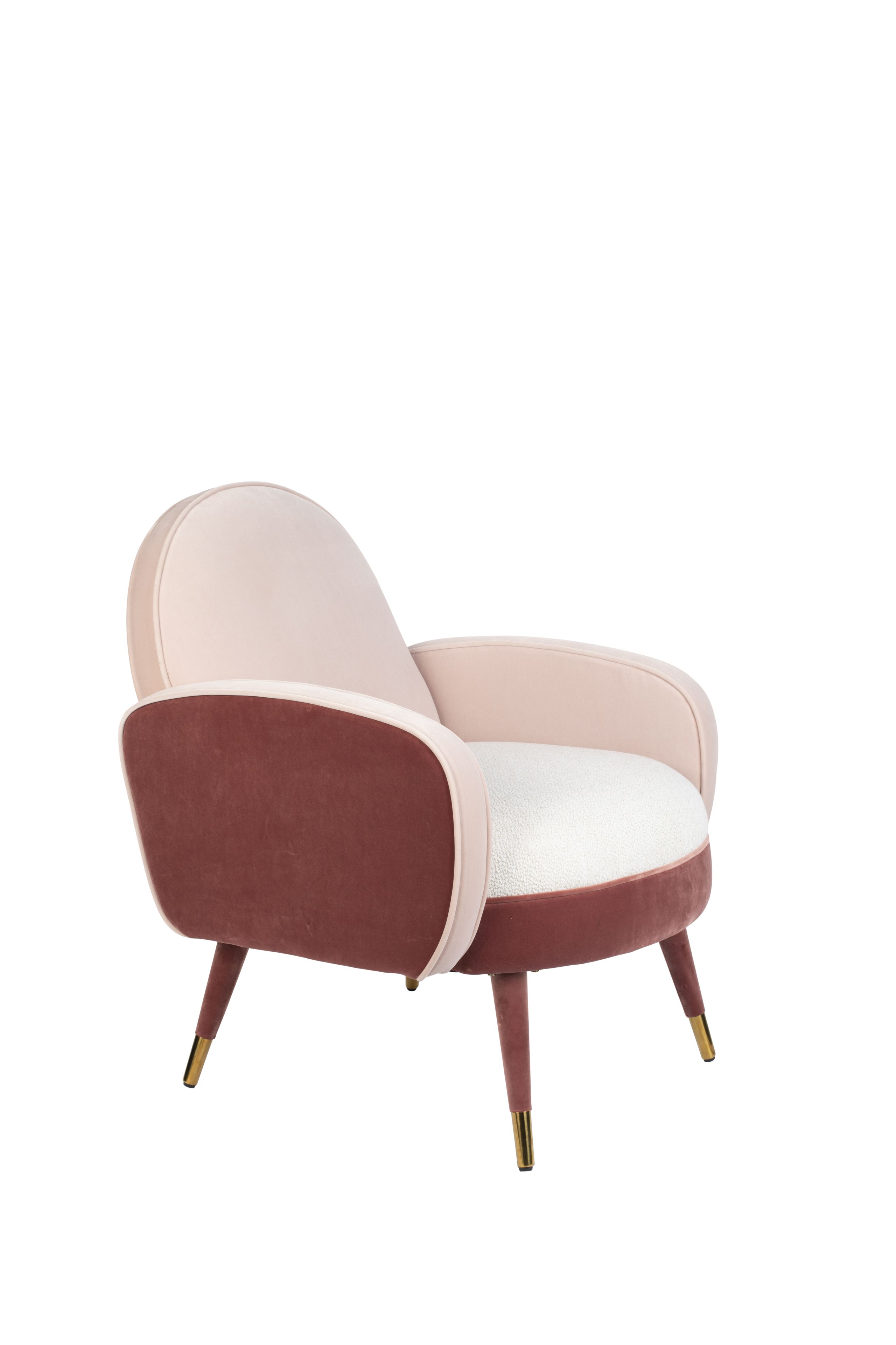 3100136_0 Retro Sessel Cocktailsessel SAM Rosa Lounger
