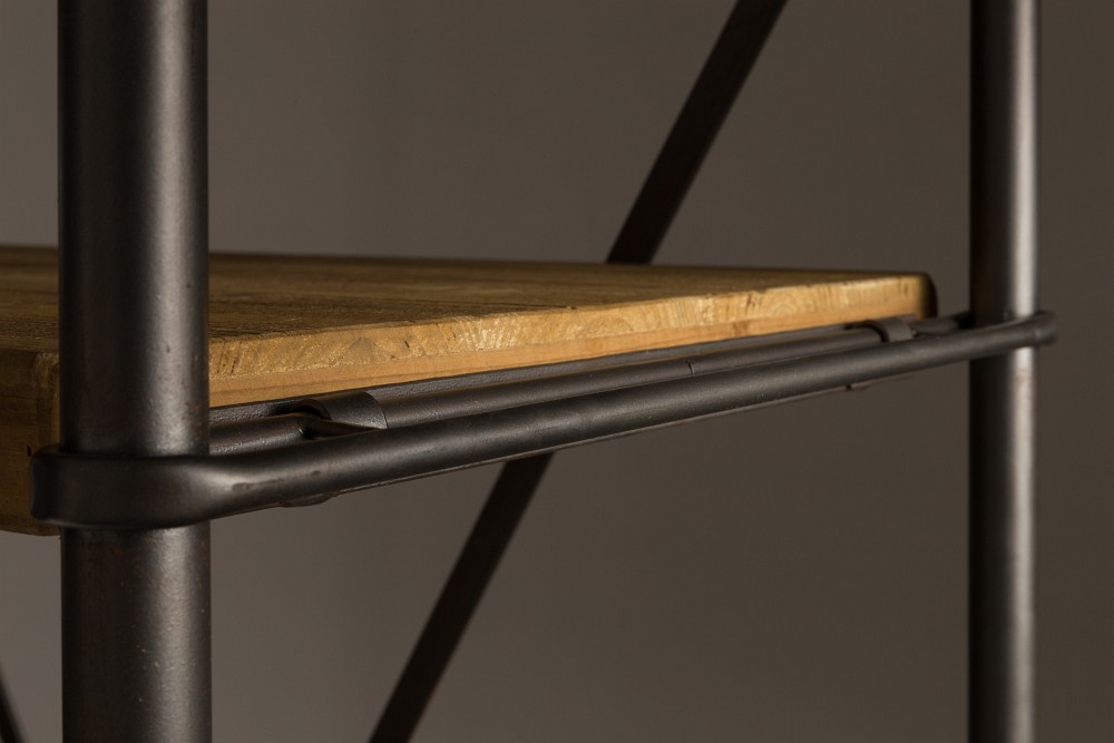 4200001_3 DutchBone Vintage Regal Ironwood Shelf Bücherregal Raumteiler