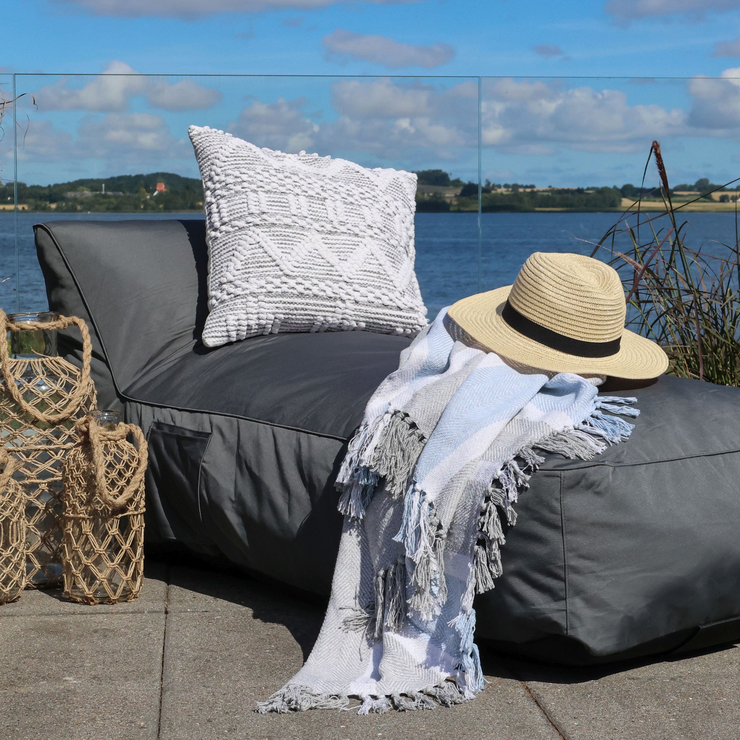 Garten Lounger Tagesbetten Outdoor Einzelliege Anthrazit Garten Lounger Tagesbetten Outdoor Einzelliege Anthrazit