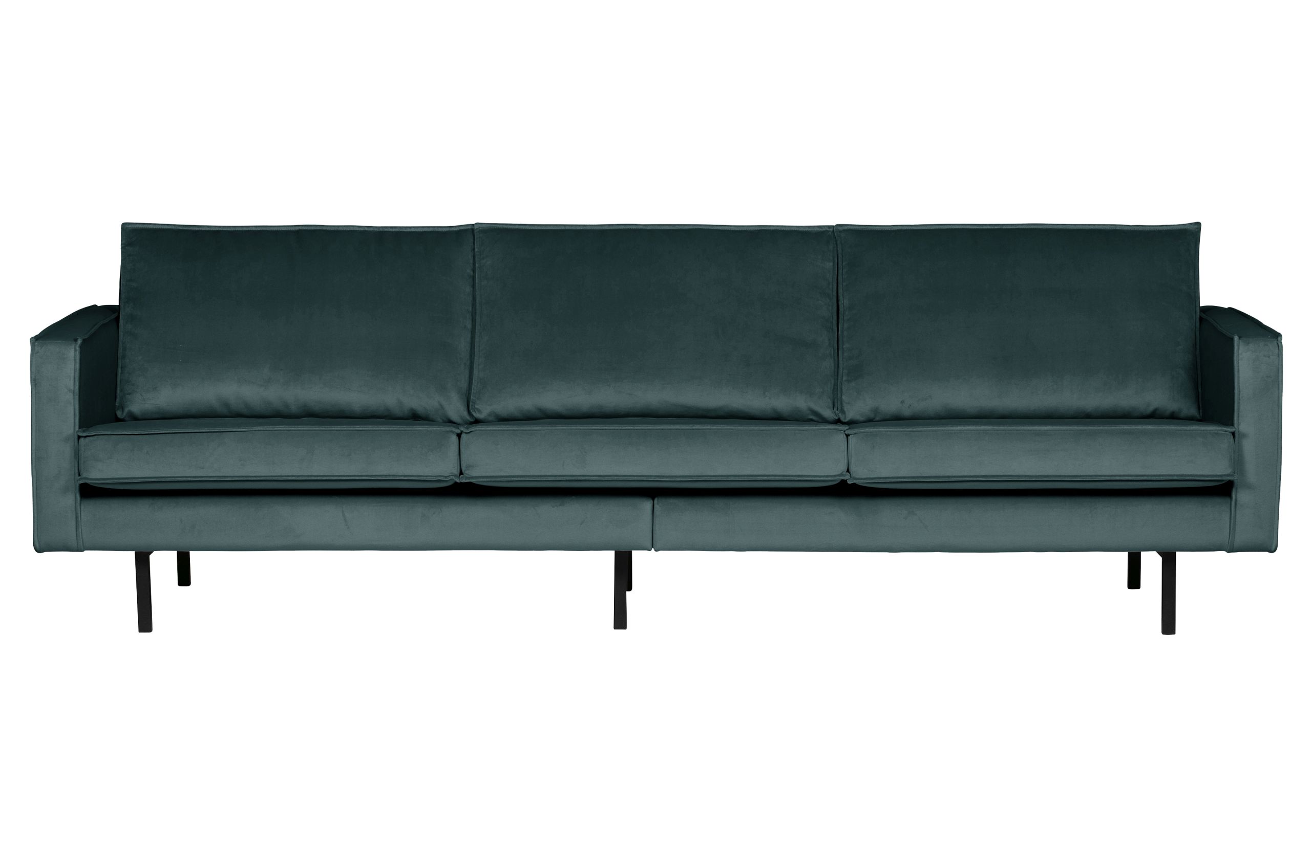 8714713101535 Retro Samtsofa Rodeo 3-Sitzer Teal