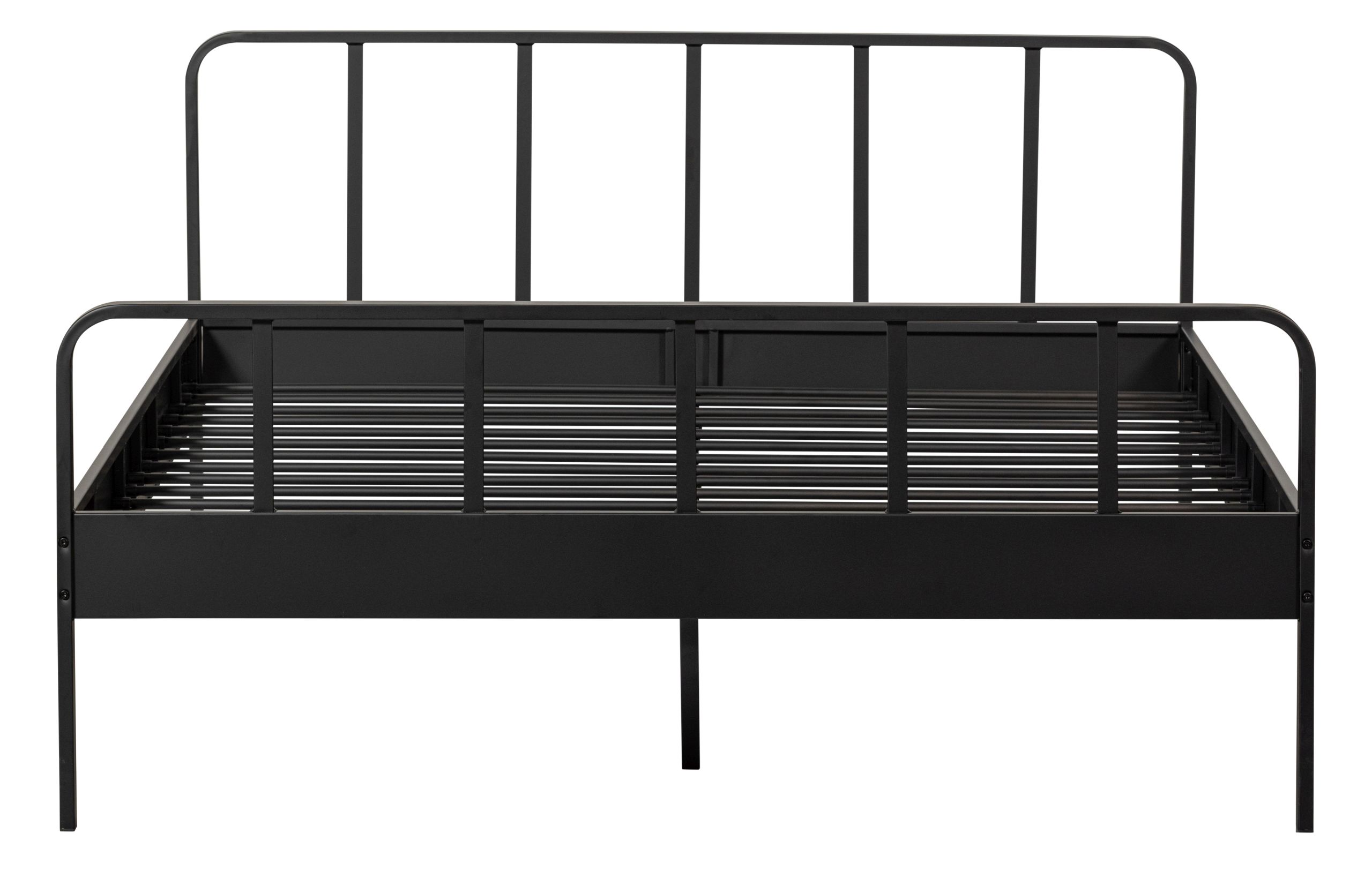 8714713178544_8 Industrial Bett Metallbett Mees schwarz 160 x 200