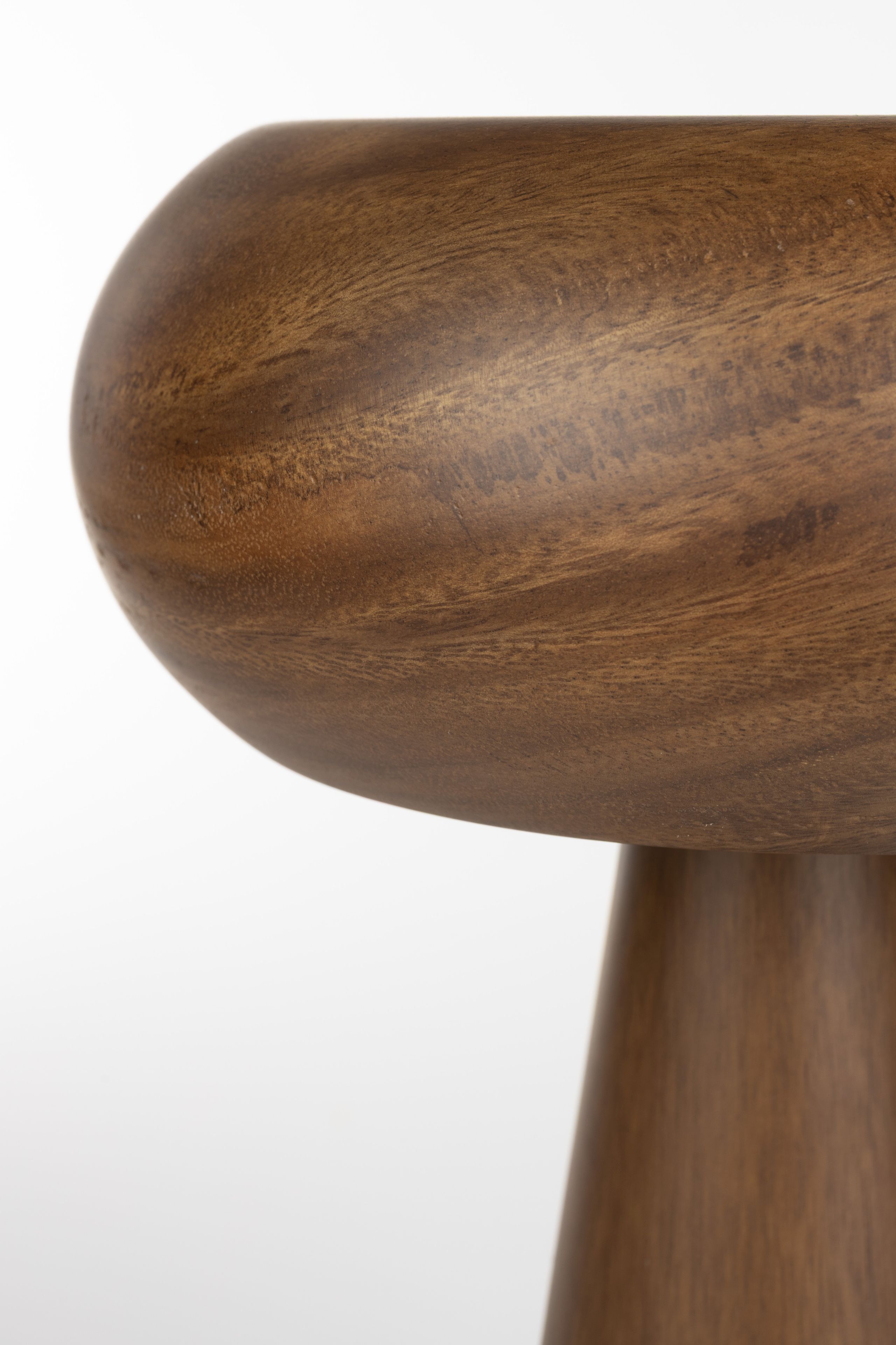 Retro Tischlampe Morel Akazienholz Größe S