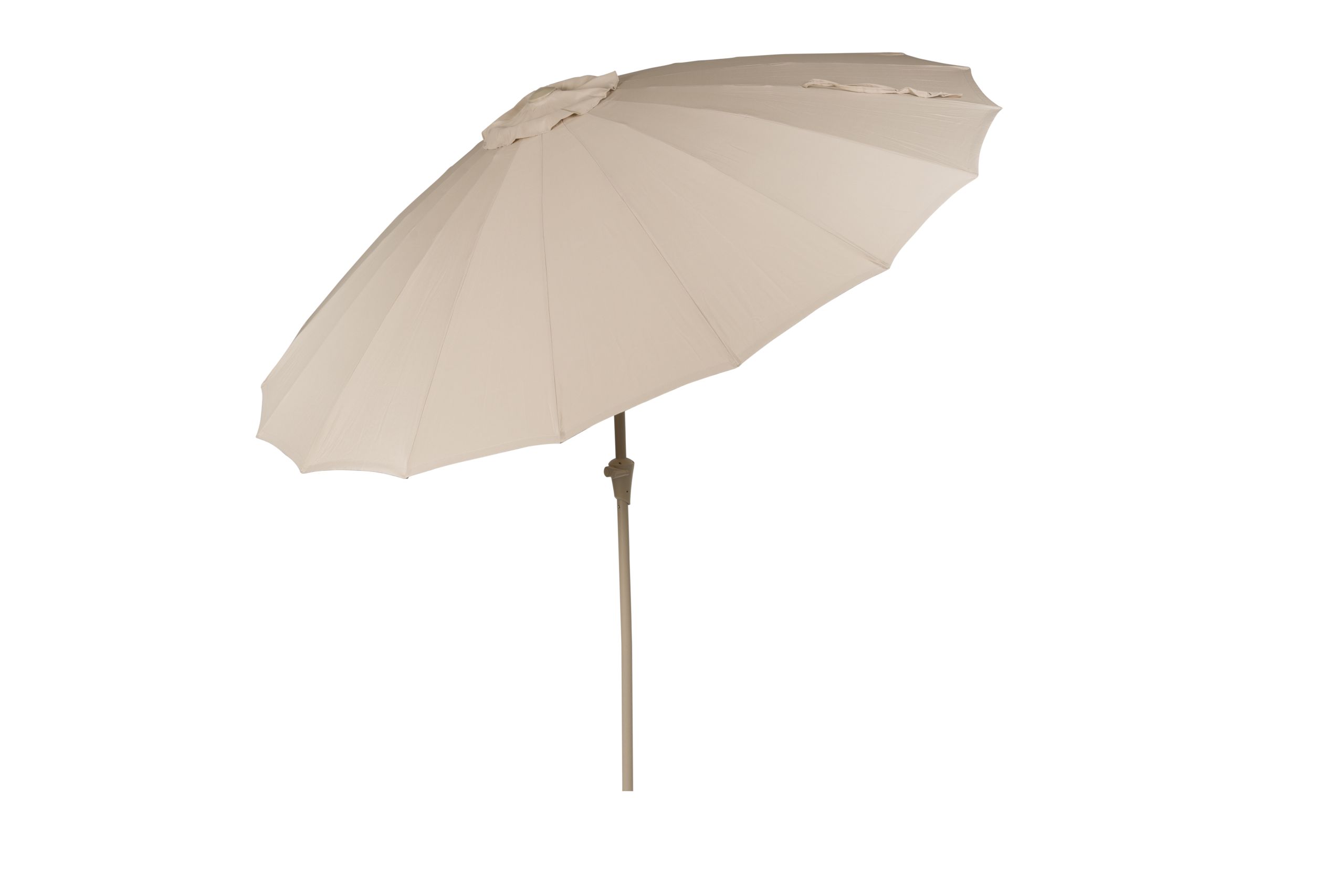 Sonnenschirm Sunbrella Sunshine mit Standfuß Brown Rice Sonnenschirm Sunbrella Sunshine mit Standfuß Brown Rice
