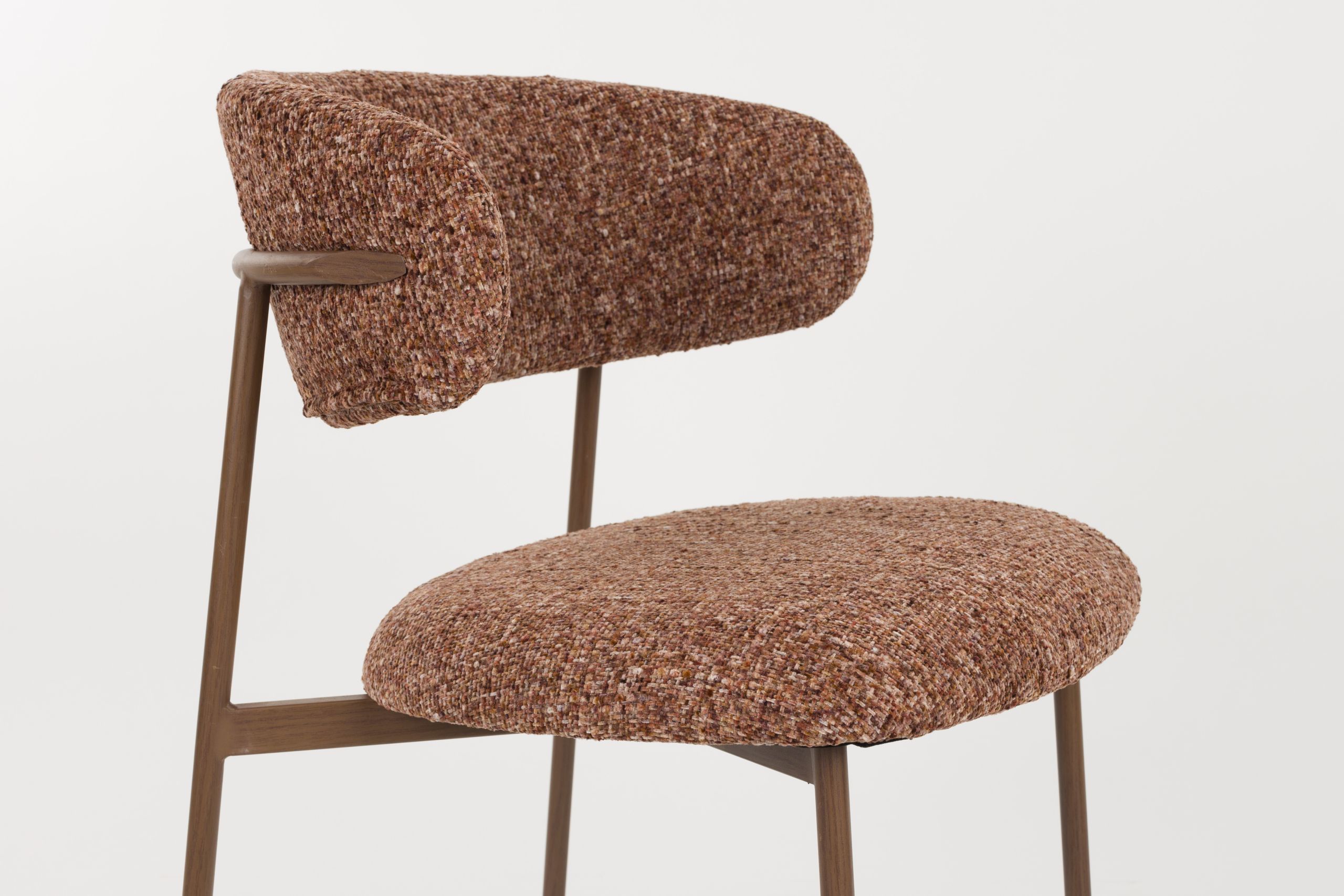 2er Set Retro Esszimmerstühle Claes Walnussholzoptik Terra