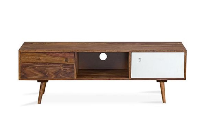 Sideboard Vintage Oslo TV Board Sheesham Massivholz 140