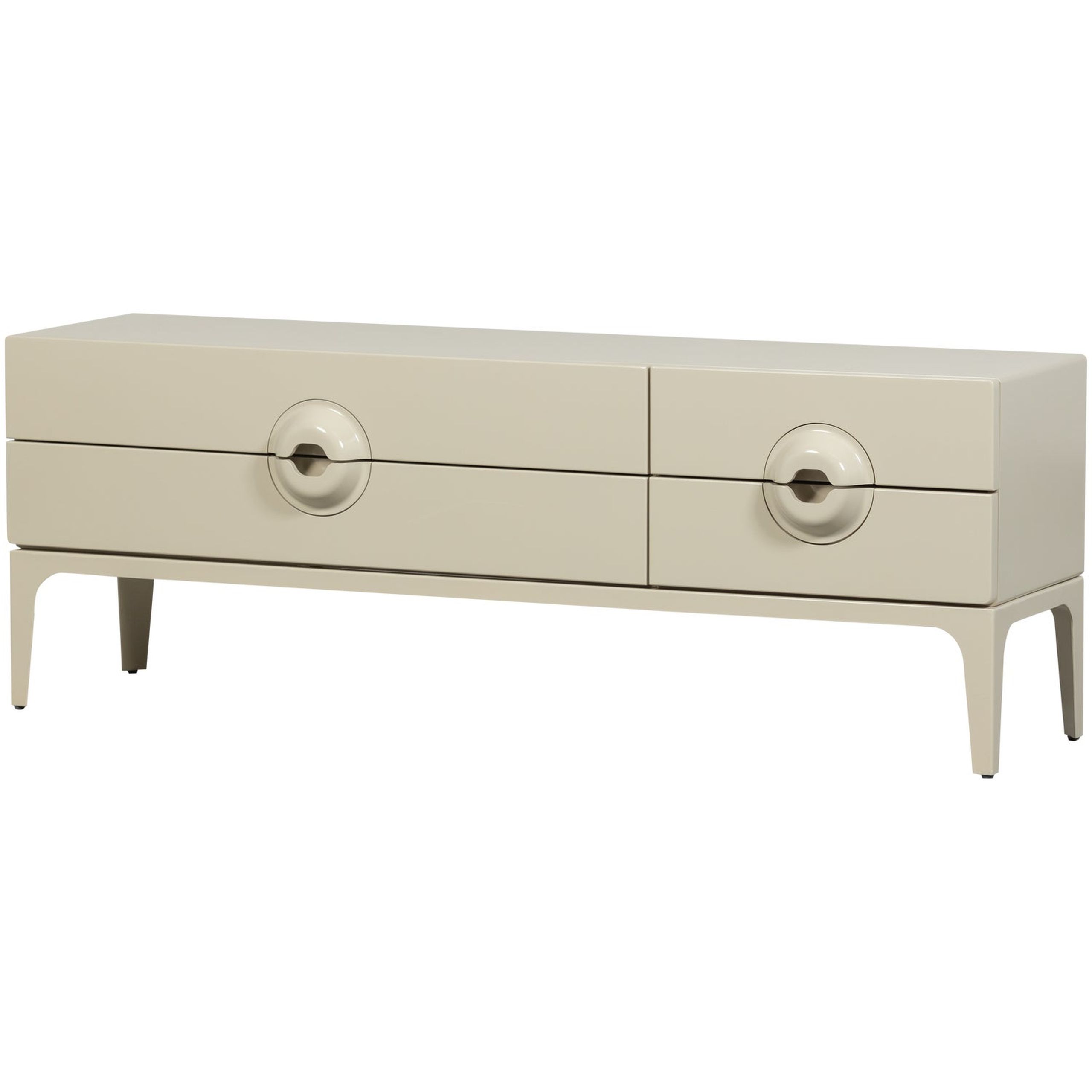 Retro TV-Board Lowboard Merge Beige