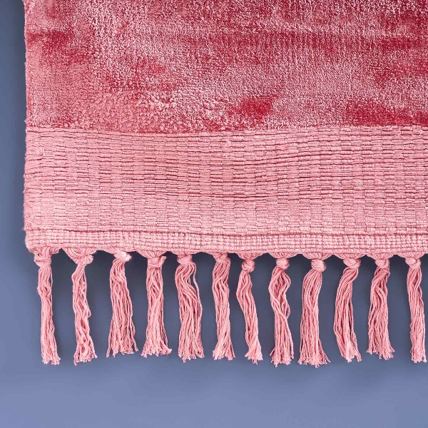 Boho Teppich Velvet Touch 160 x 230 cm Pink Boho Teppich Velvet Touch 160 x 230 cm Pink