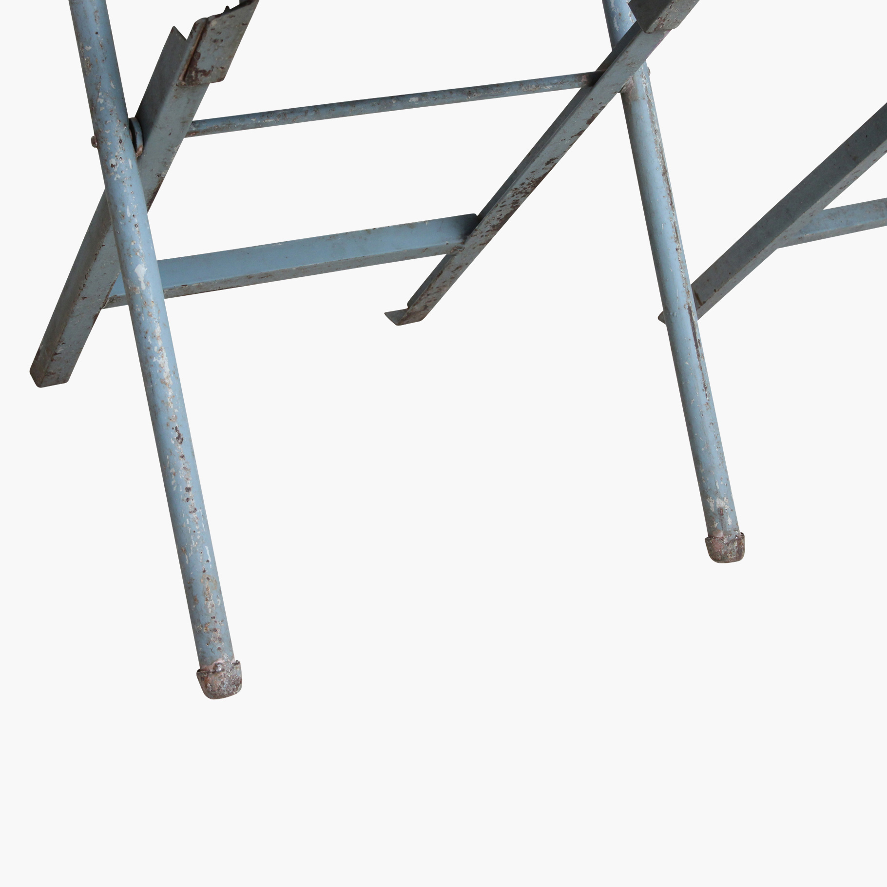 STIR00025L_4 Vintage Klappstuhl Easy Balkonstuhl Esszimmerstuhl Hellblau Outdoor