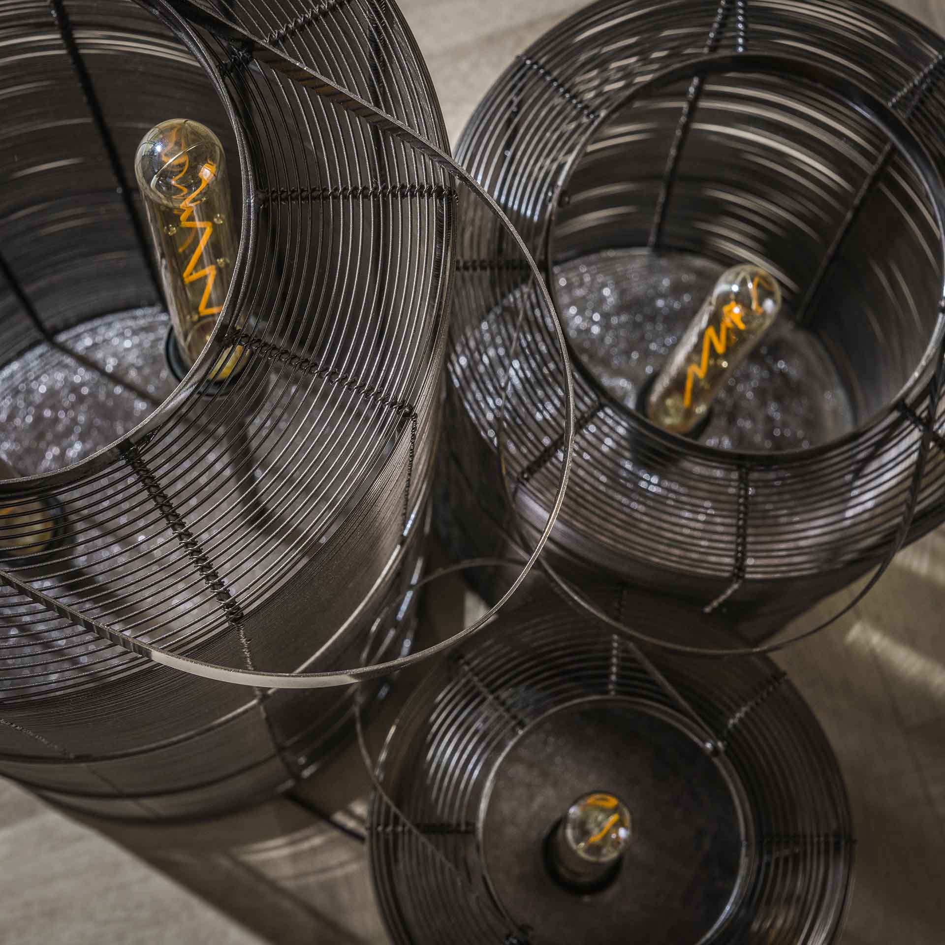 Stehlampe Industrial Laterne Reach XL