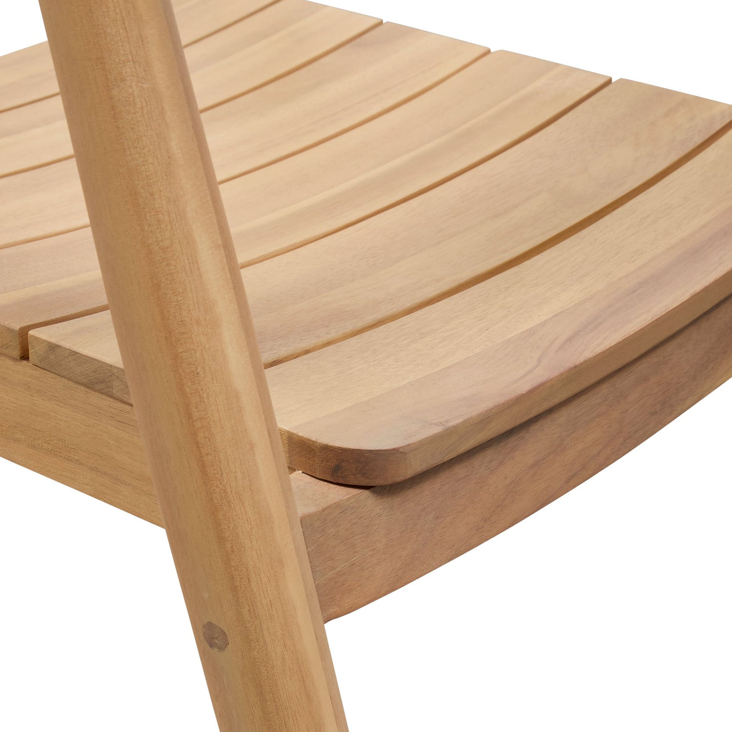 Essgruppe Gartentisch Outdoortisch Kris Akazienholz 215 cm + 4 Stühle Boru