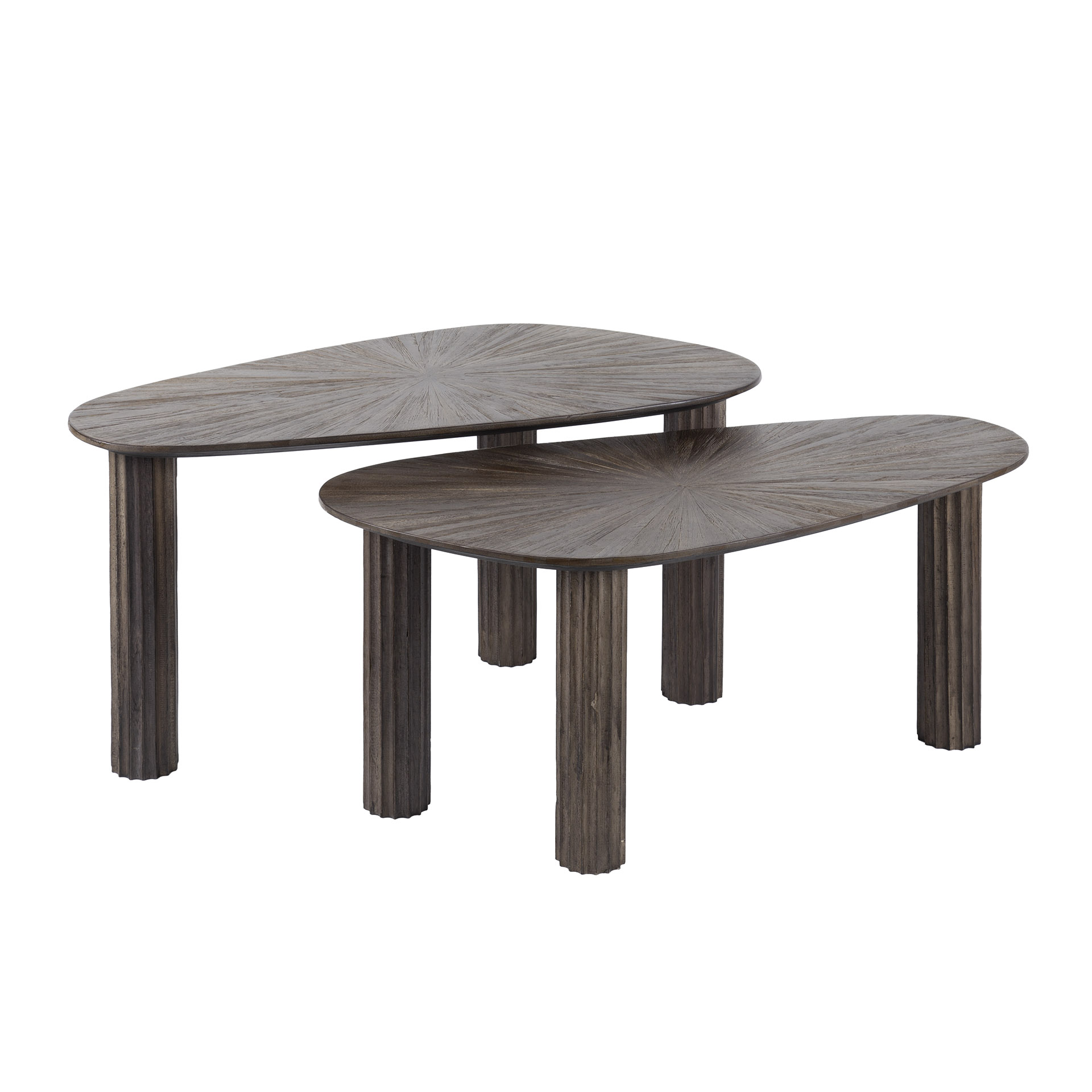 Retro Couchtischsets Maya Teakholz verschiedene Ausführungen