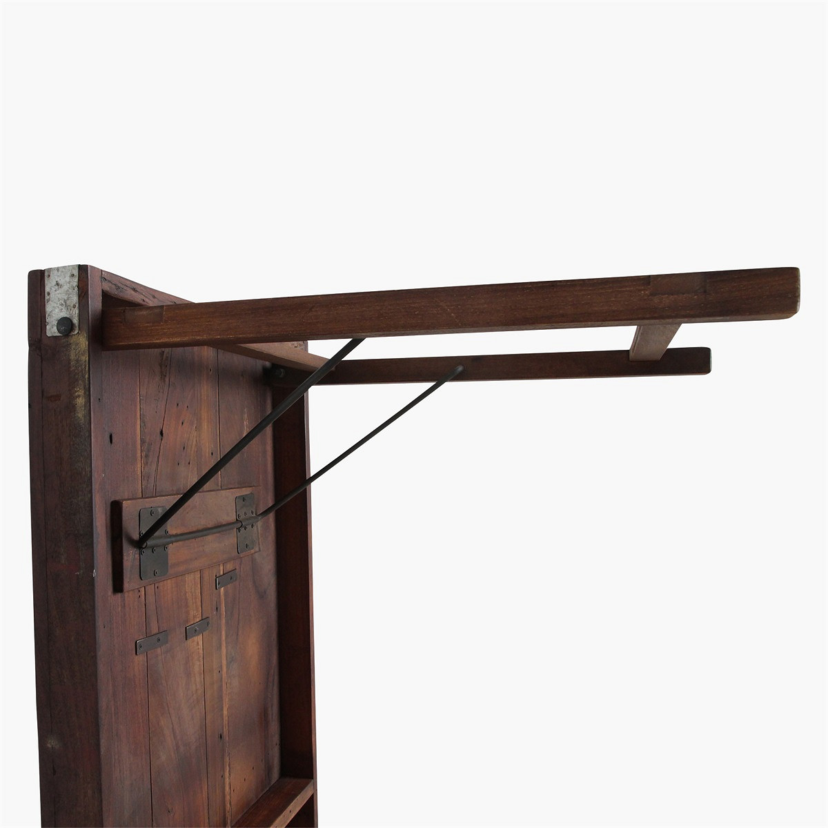 Esstisch Outdoortisch 165/70 Markttisch Vintage Klapptisch Braun