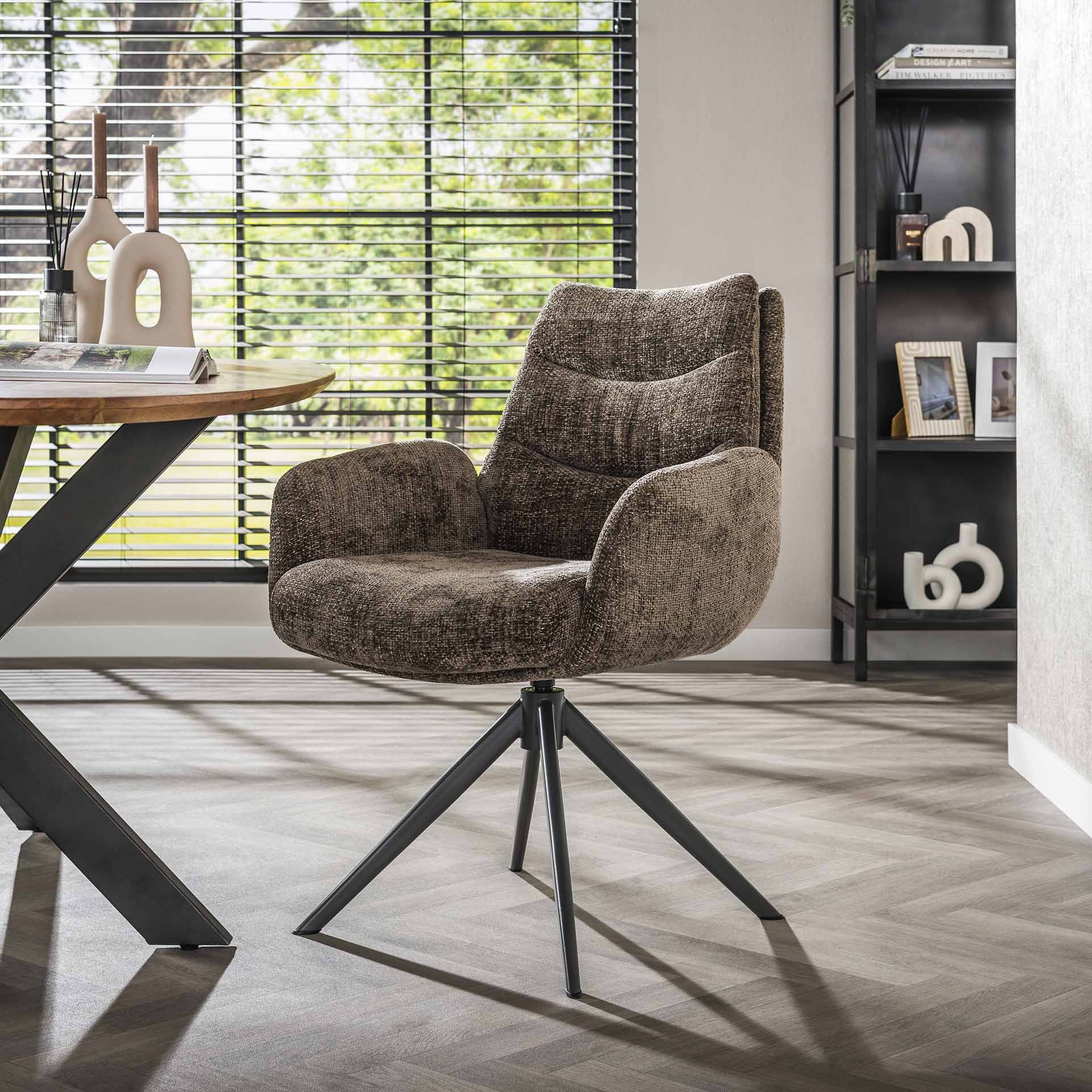 Esszimmerstuhl Drehstuhl Bürostuhl Lounge Taupe Esszimmerstuhl Drehstuhl Bürostuhl Lounge Taupe