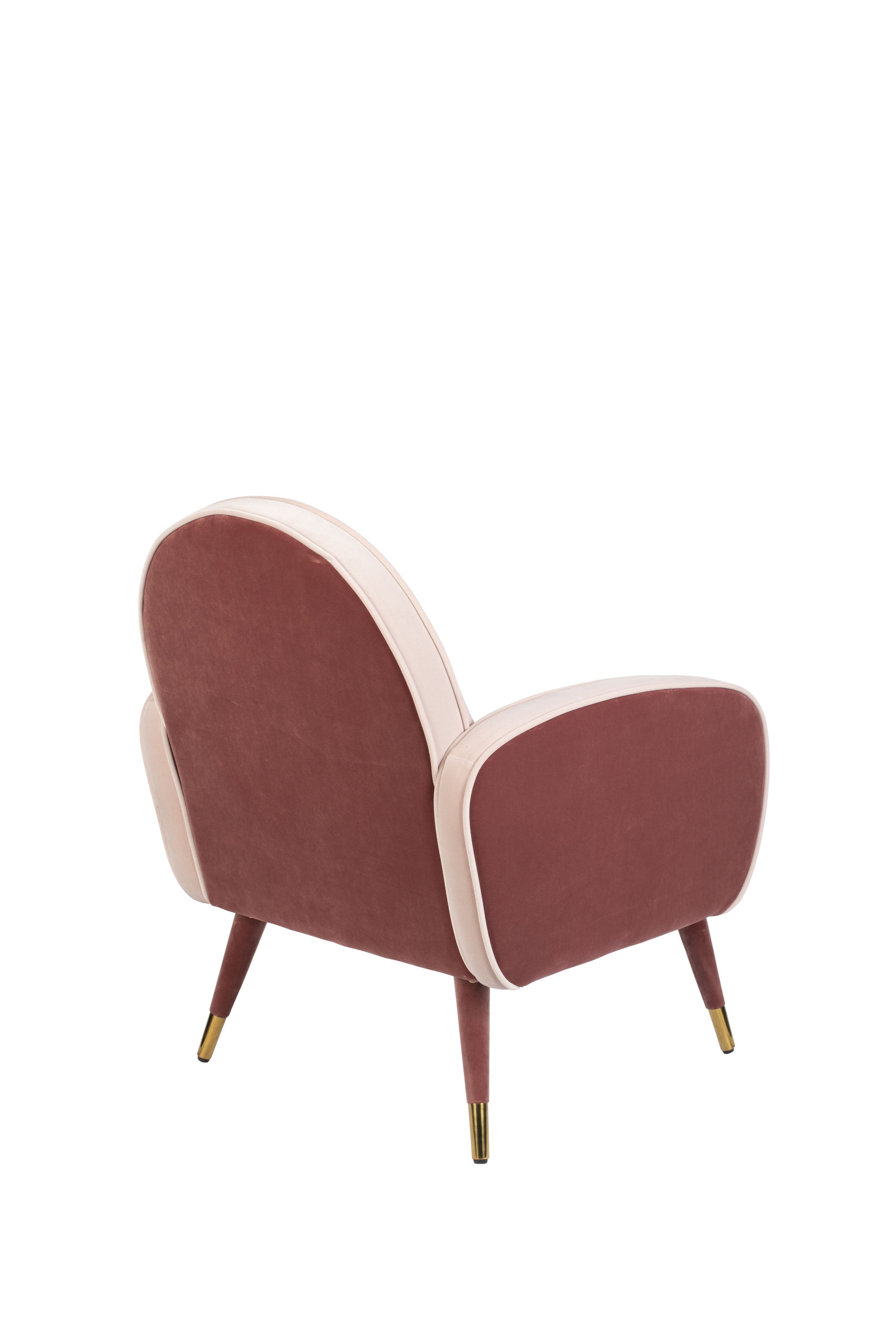 3100136_2 Retro Sessel Cocktailsessel SAM Rosa Lounger