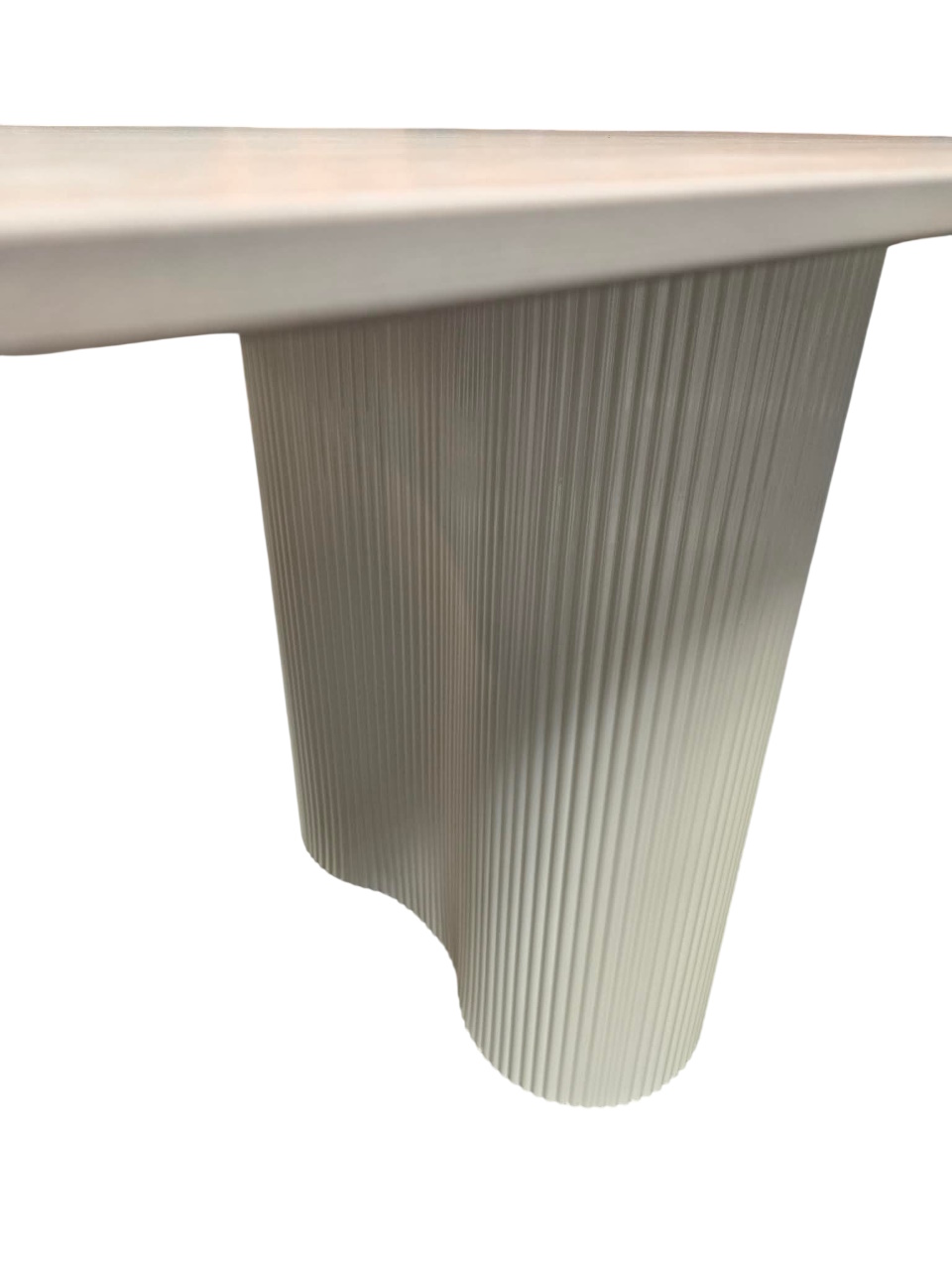 Esstisch Bari Travertin Keramik Metall 160 cm