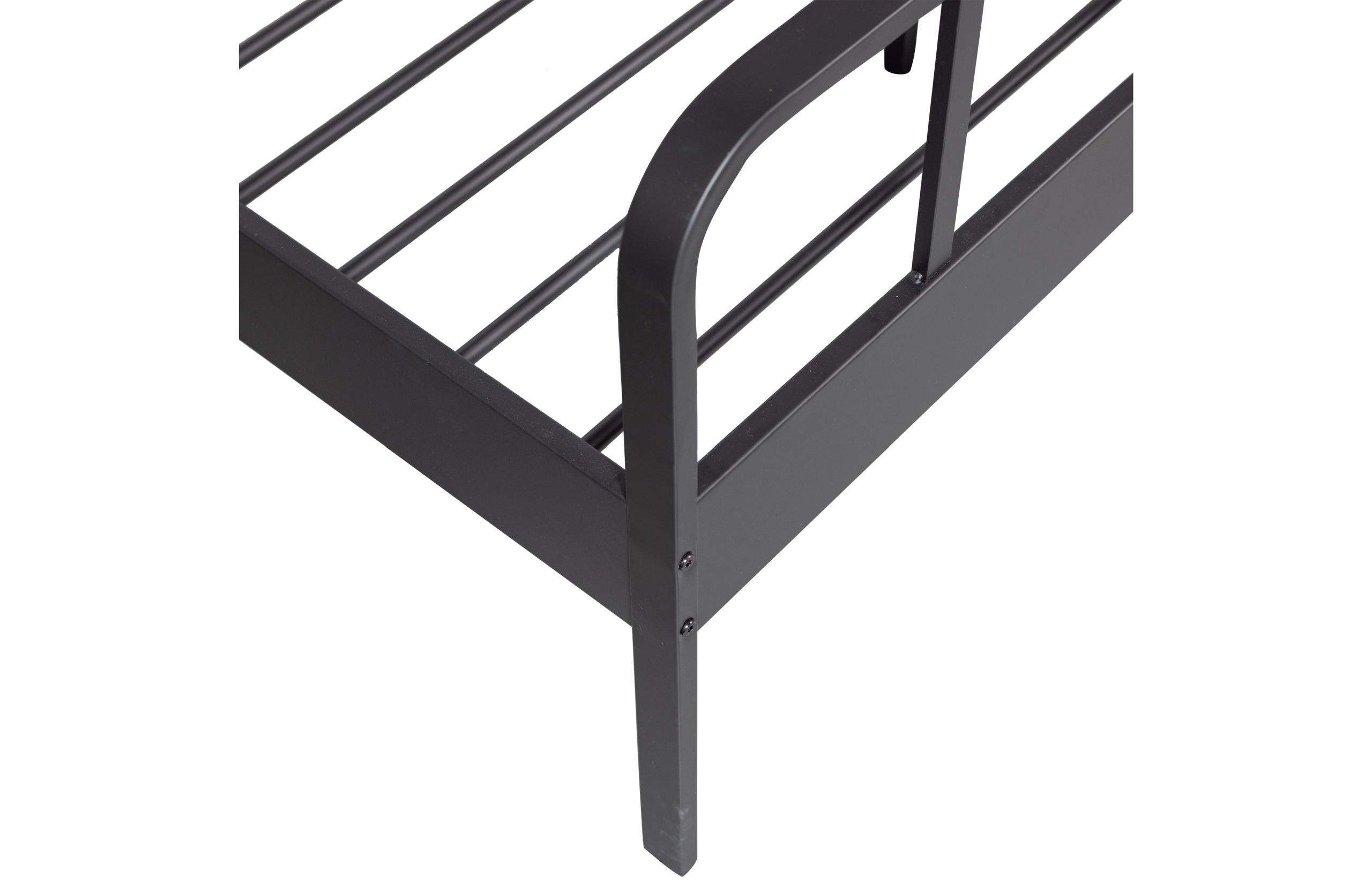 8714713178544_9 Industrial Bett Metallbett Mees schwarz 160 x 200