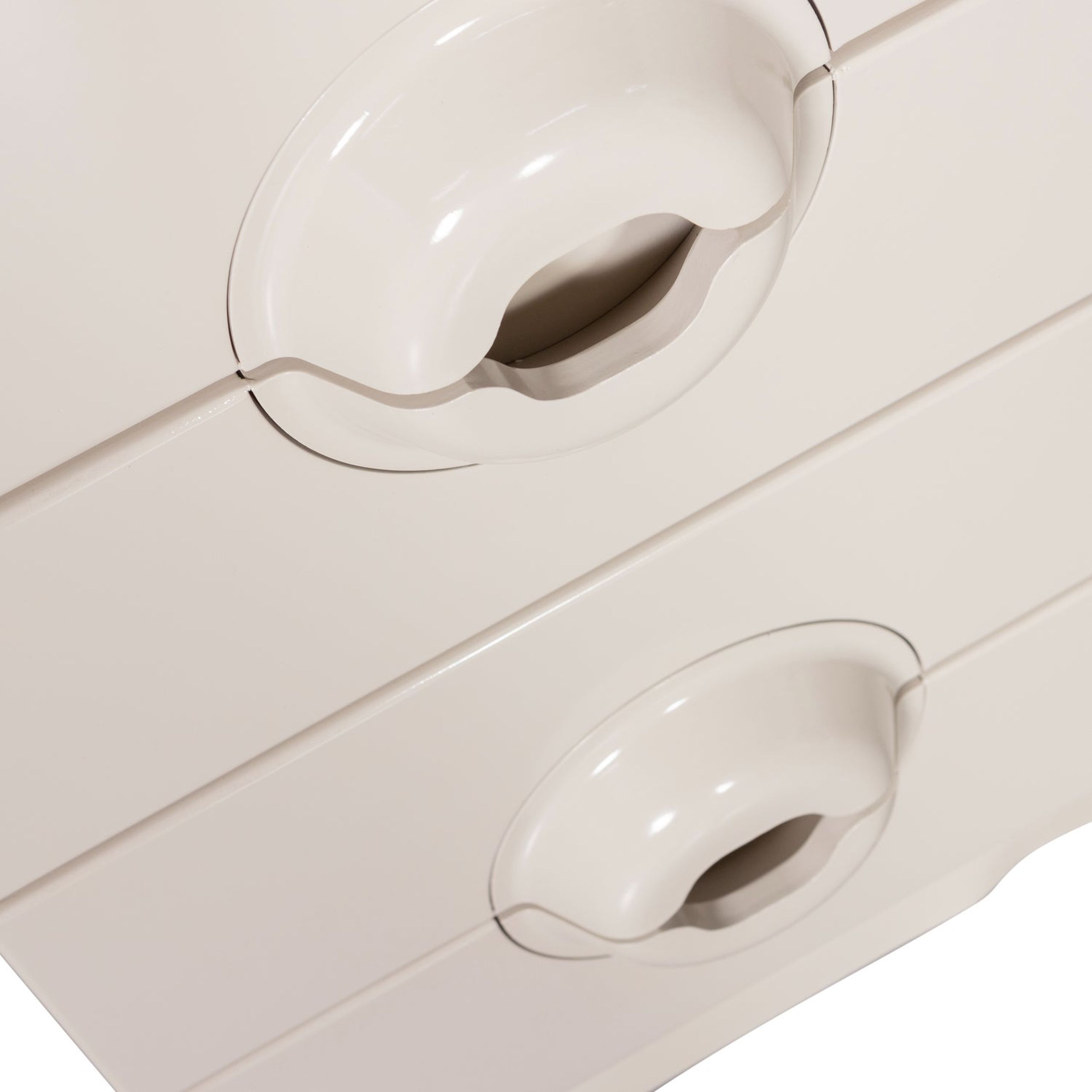 Retro Kommode Nachttisch Merge Beige 4 Schubladen Retro Kommode Nachttisch Merge Beige 4 Schubladen