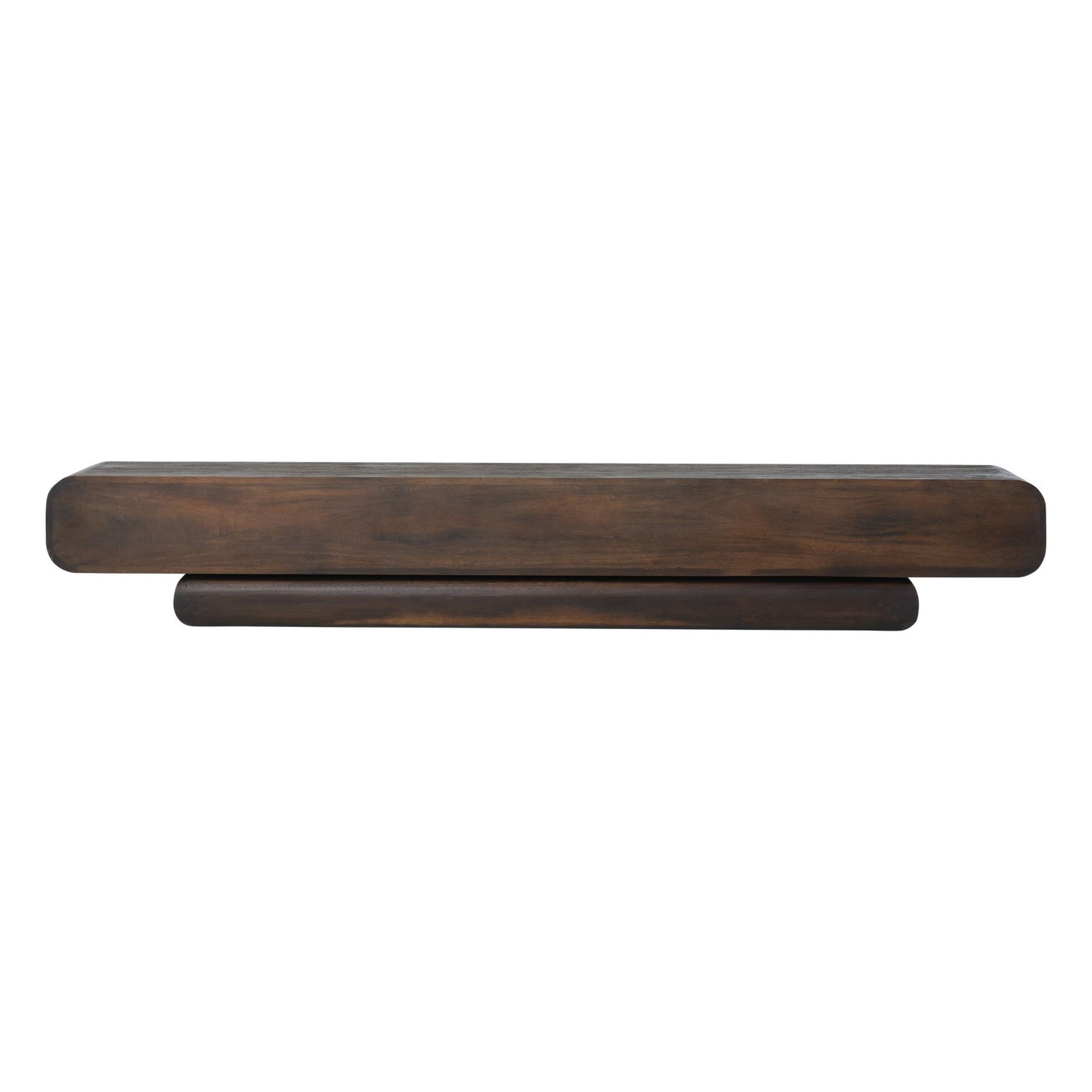 Retro TV-Board Sideboard Loop Mangoholz braun