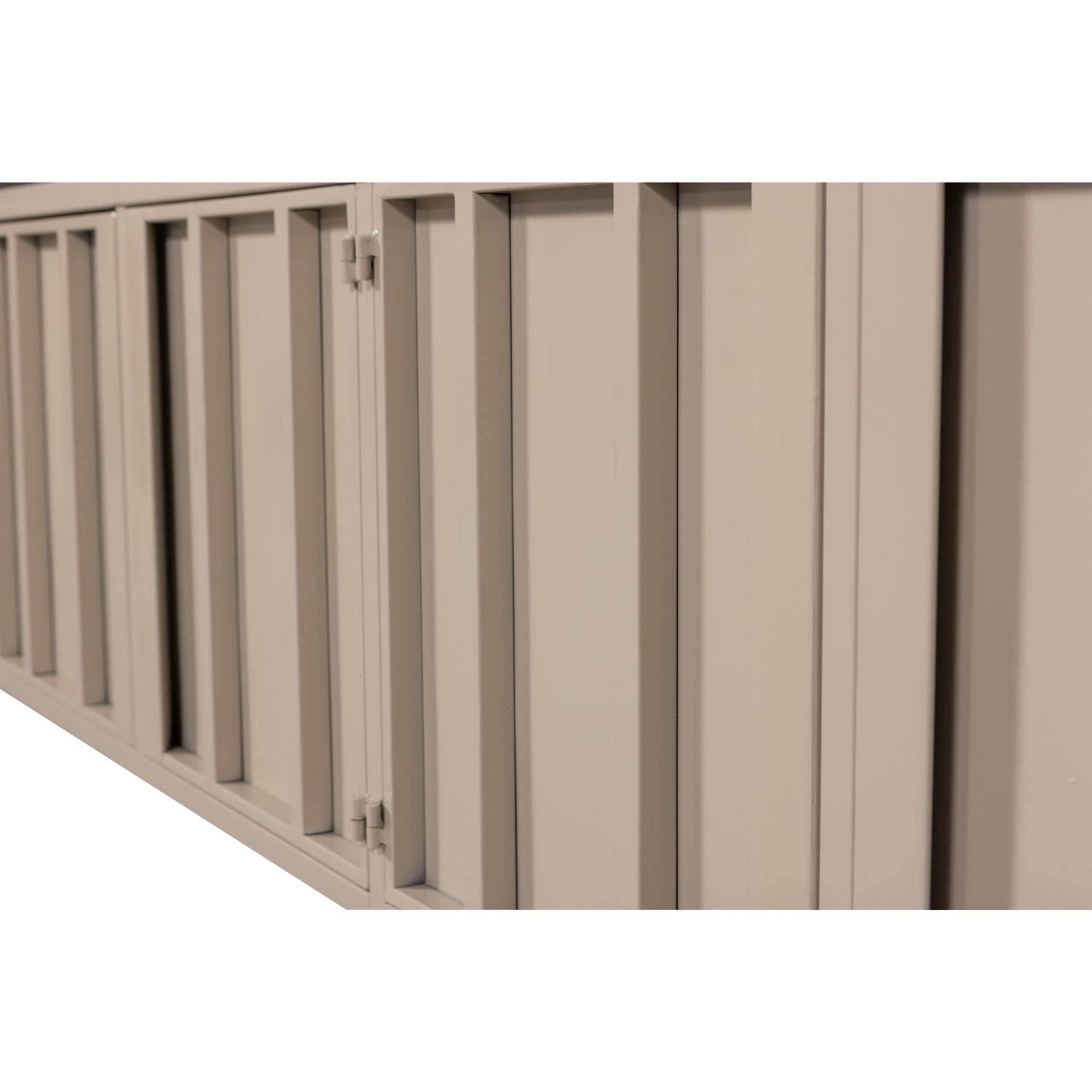 Industrial TV-Board Lowboard Level Metall Sand