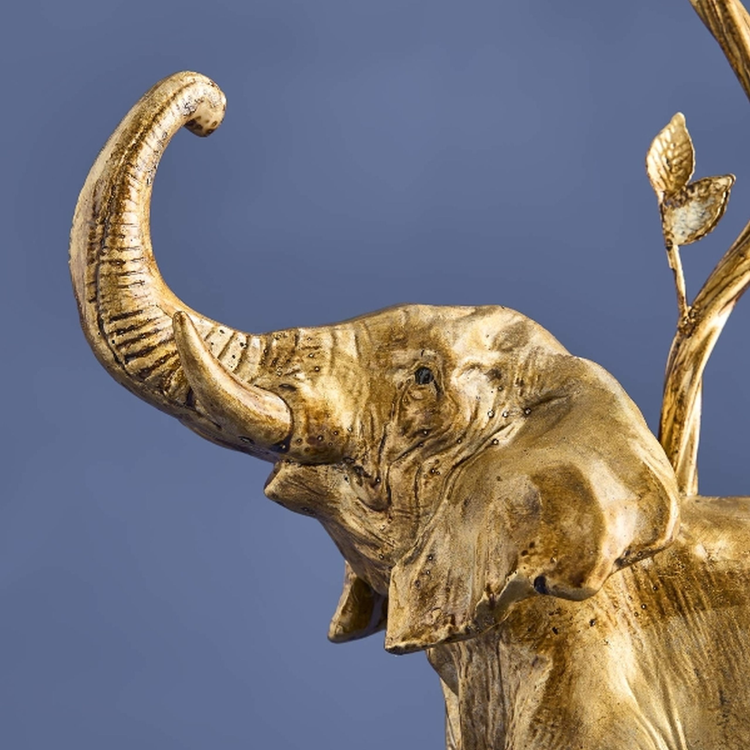 Vintage Kerzenständer Kerzenleuchter Elefant Papagei Vintage Kerzenständer Kerzenleuchter Elefant Papagei