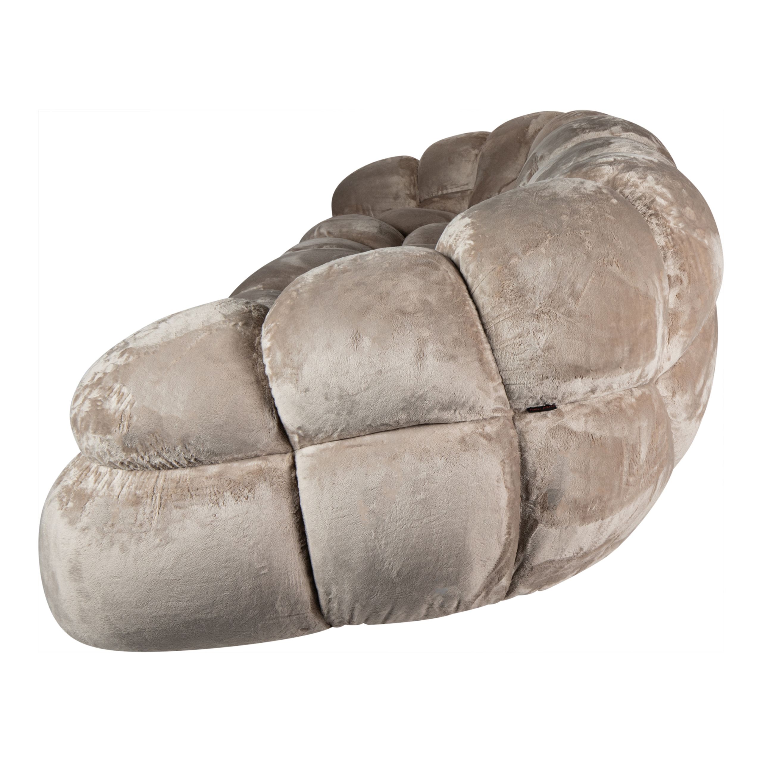 Sofa Cloudy Comfort Kunstfell in beige