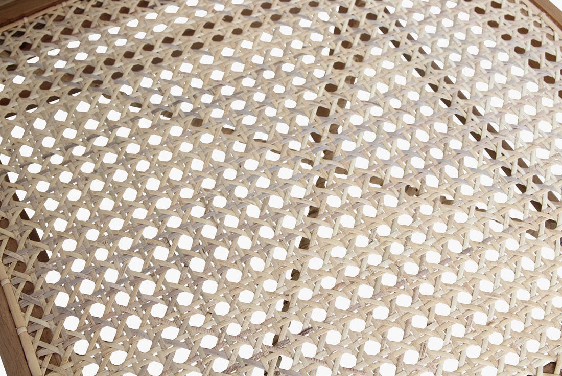 Esszimmerstuhl Armlehnstuhl Nova Teak Rattan Wiener Geflecht