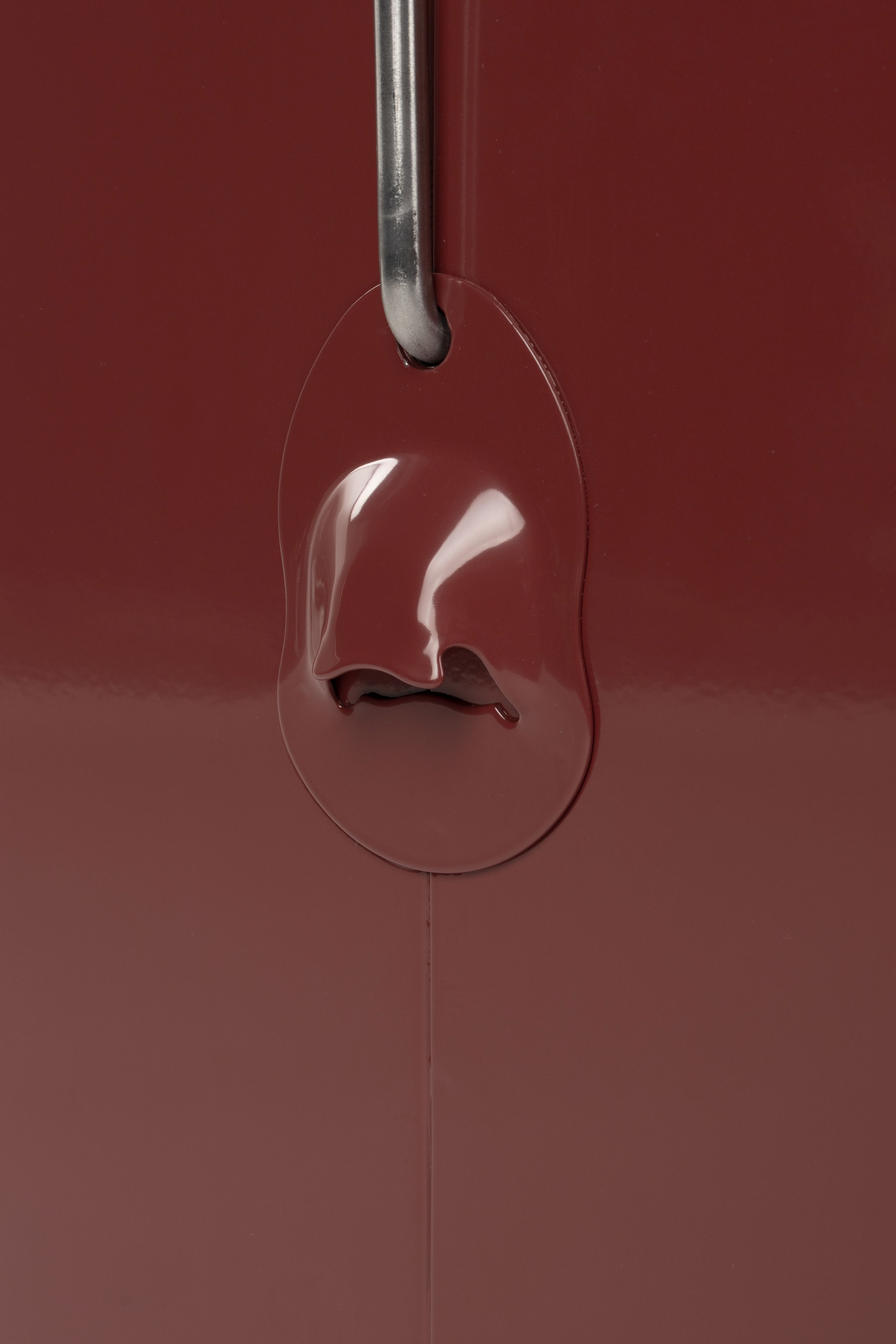 Kühlbox Kühlbehälter Cooler Be Wine mit Flaschenöffner Stripes Burgundy