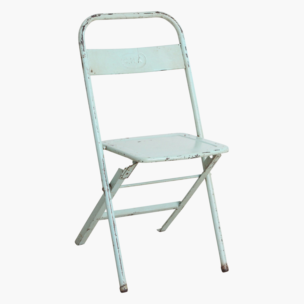 stir00025k_4 Vintage Klappstuhl Easy Balkonstuhl Esszimmerstuhl Mint Outdoor