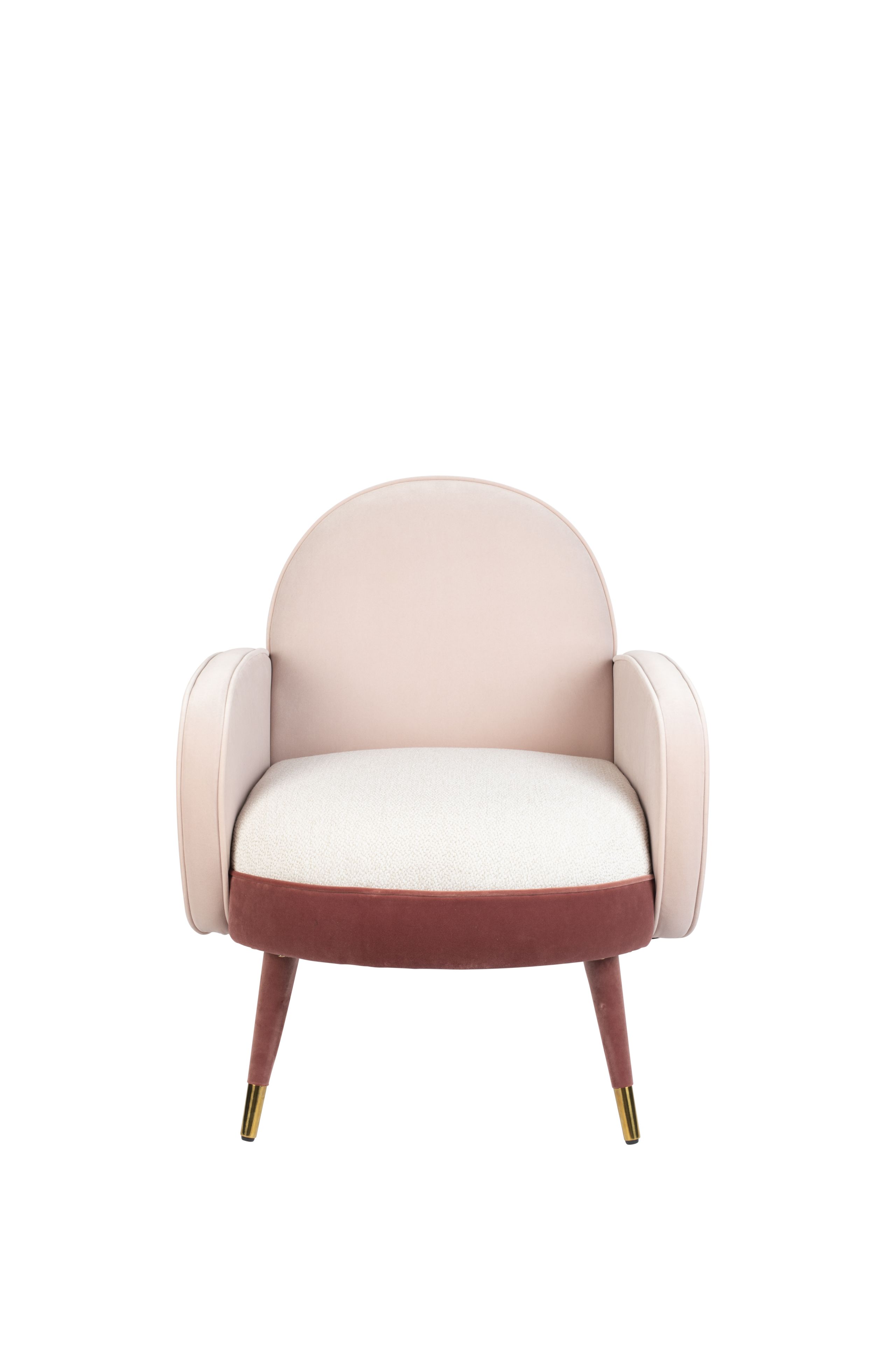 3100136_3 Retro Sessel Cocktailsessel SAM Rosa Lounger