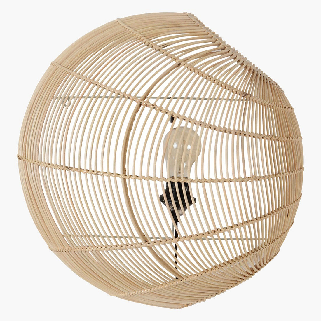 Scandi Wandlampe Luna Sphere Rattan 46 cm Scandi Wandlampe Luna Sphere Rattan 46 cm