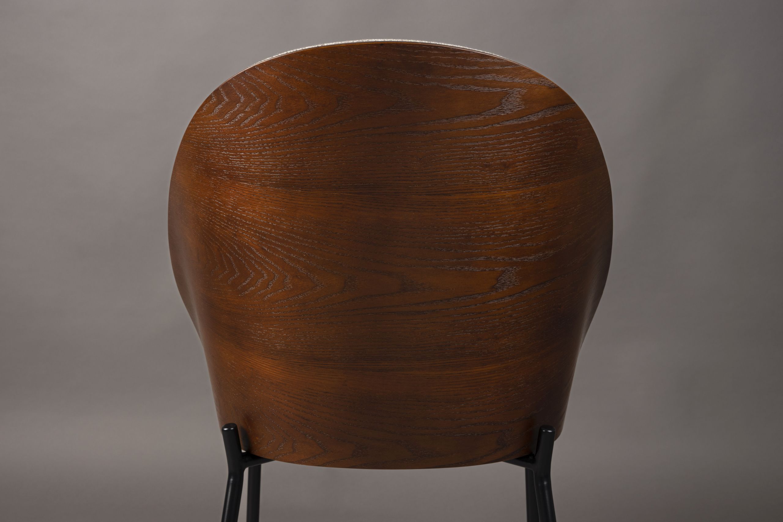 2er Set Retro Esszimmerstuhl Rodin Eschenholz Braun