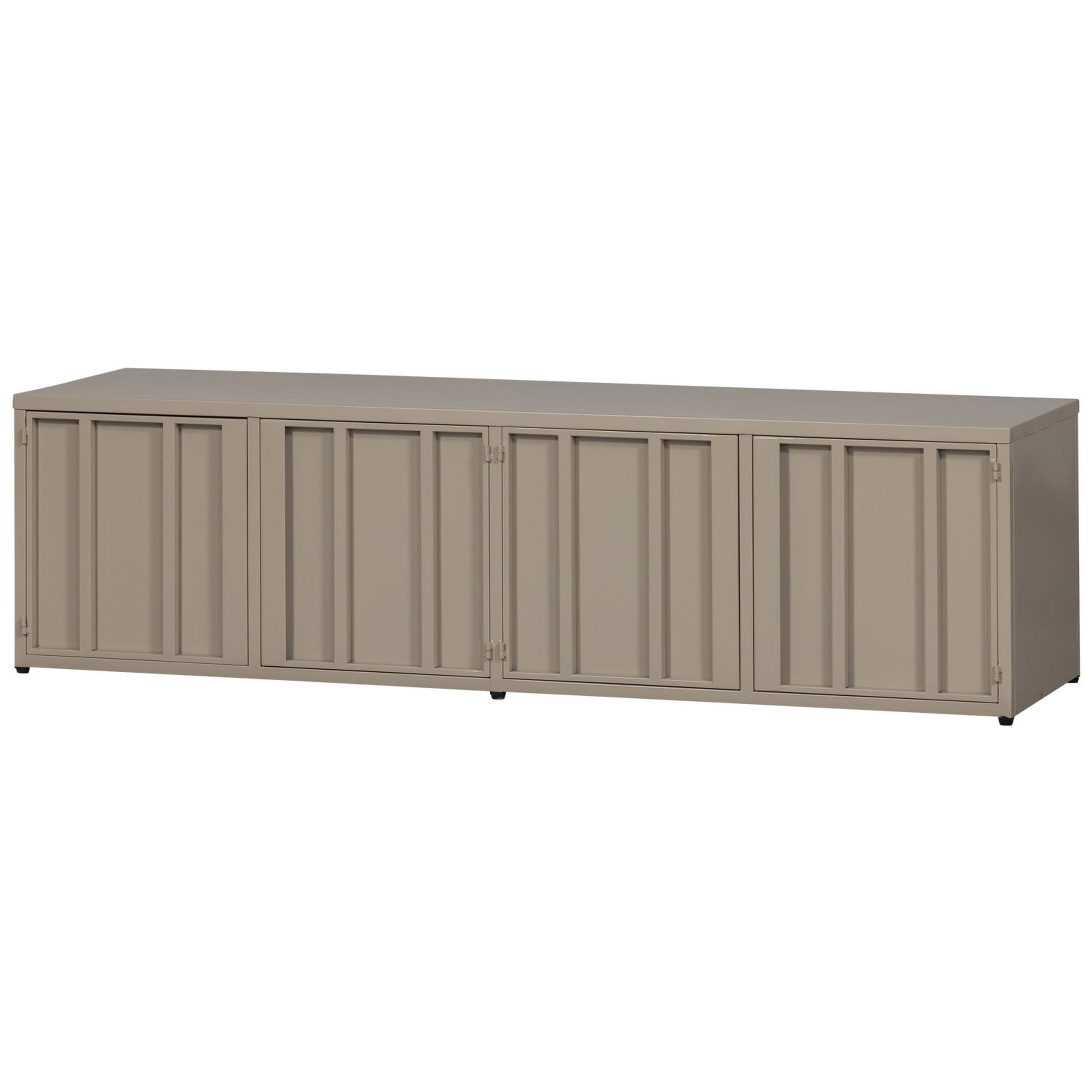 Industrial TV-Board Lowboard Level Metall Sand