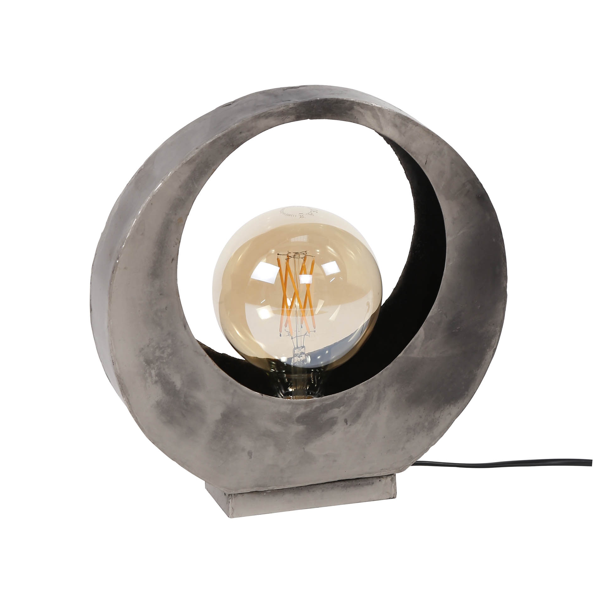 Tischlampe Industrial Full Moon Metall