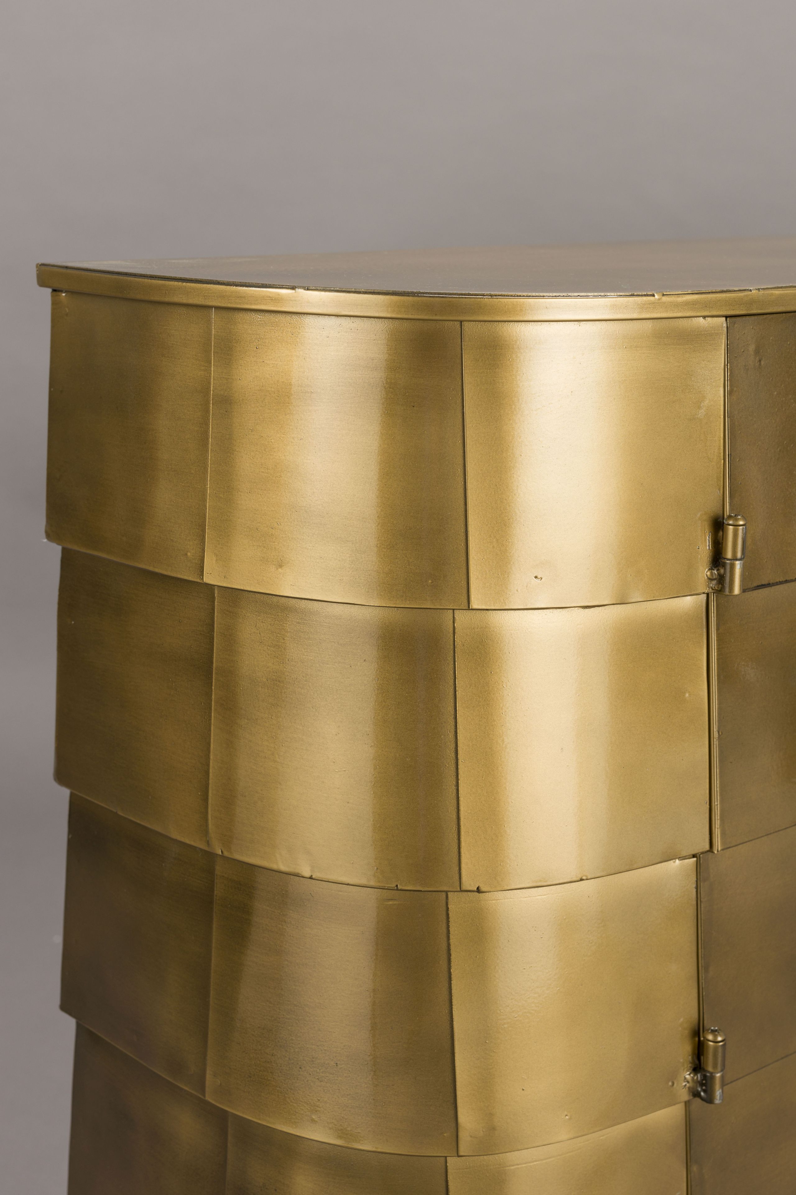 Retro Sideboard Hanna Metall Gold Art Déco
