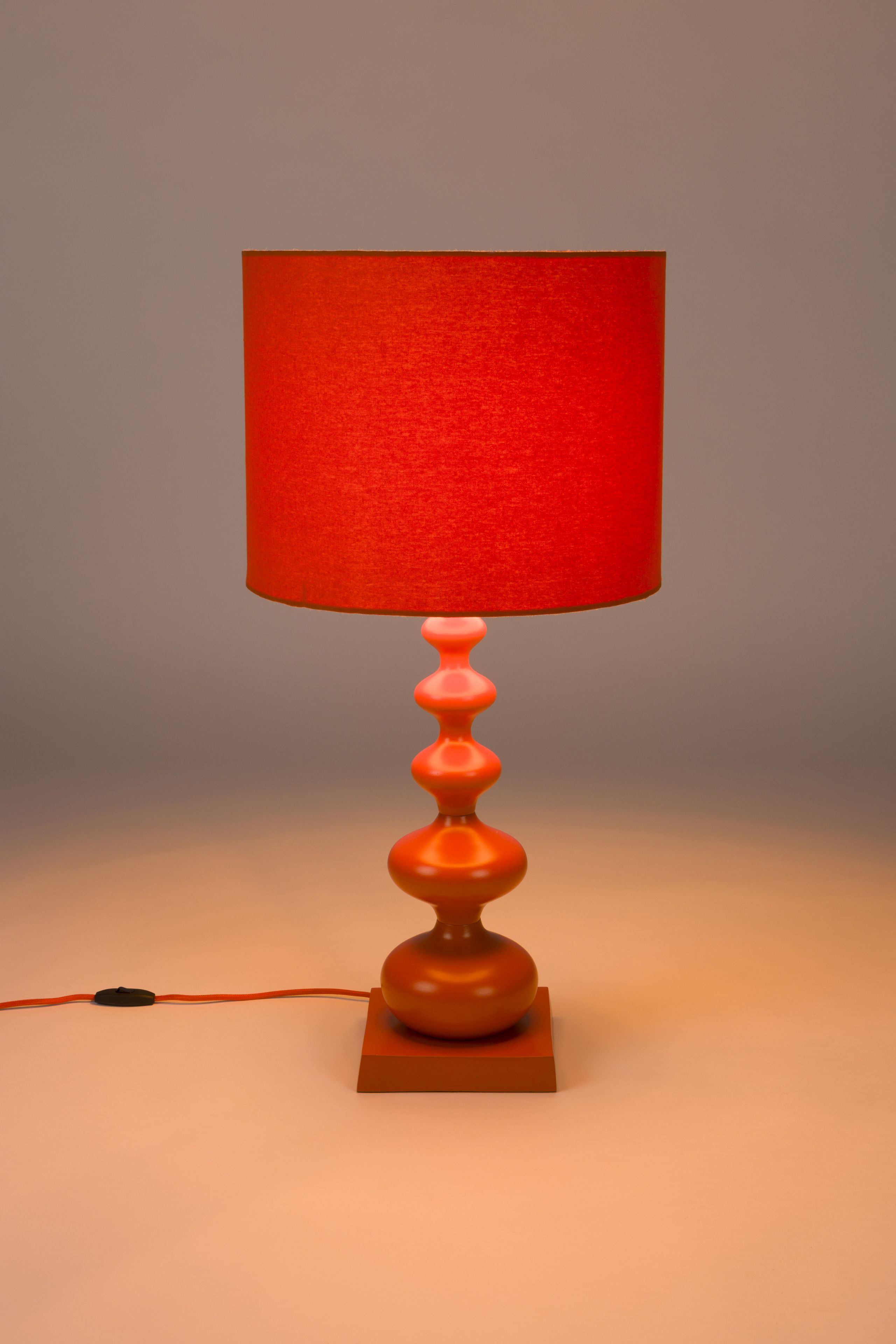 Retro Tischlampe When Orange Is King
