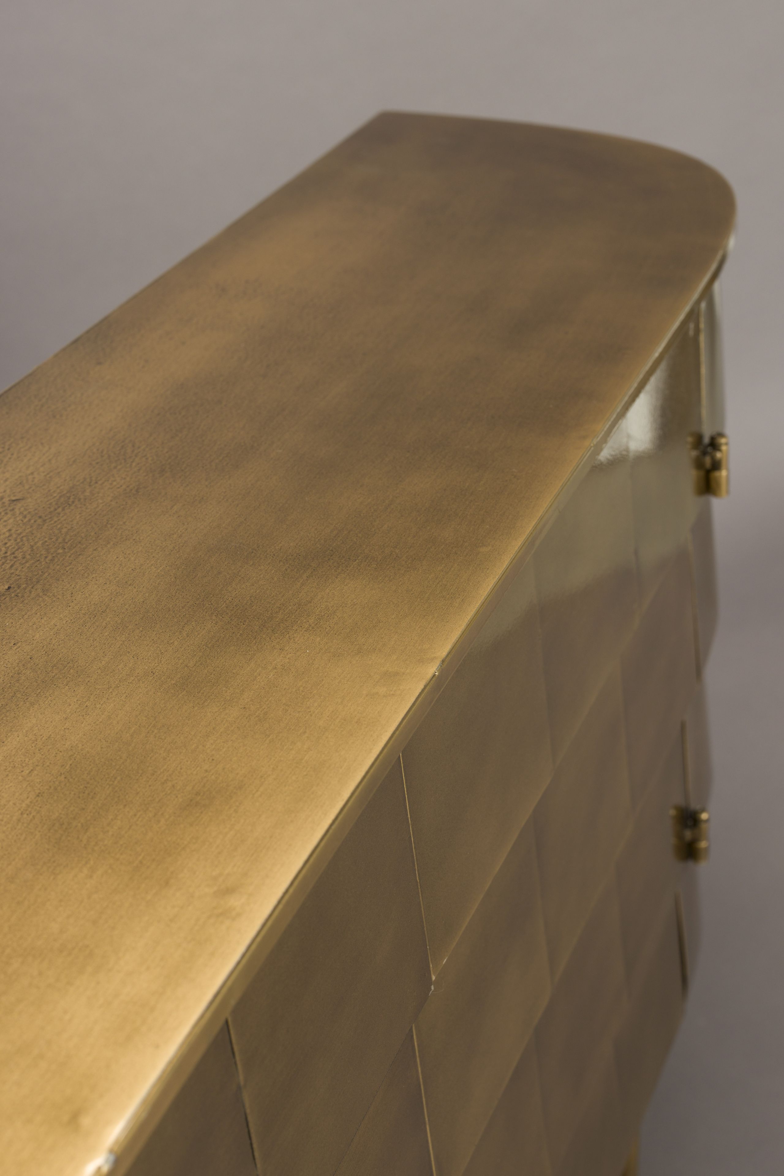 Retro Sideboard Hanna Metall Gold Art Déco