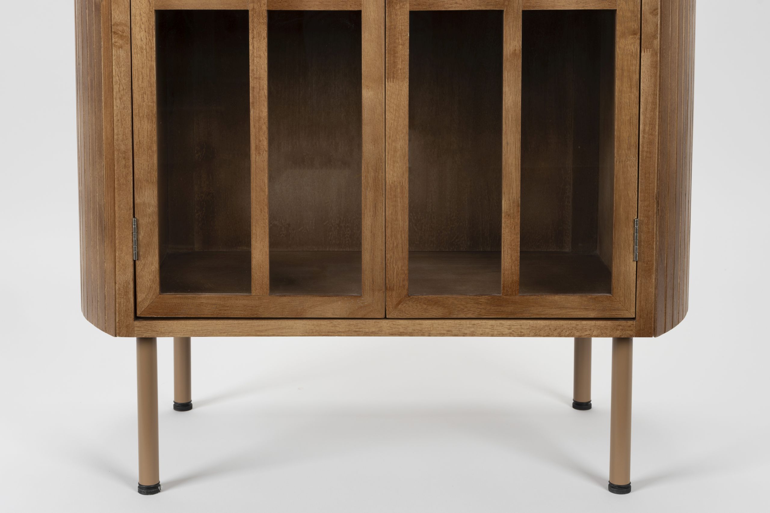 Retro Vitrine Schrank Yaz Oval Sprossenverglasung Retro Vitrine Schrank Yaz Oval Sprossenverglasung