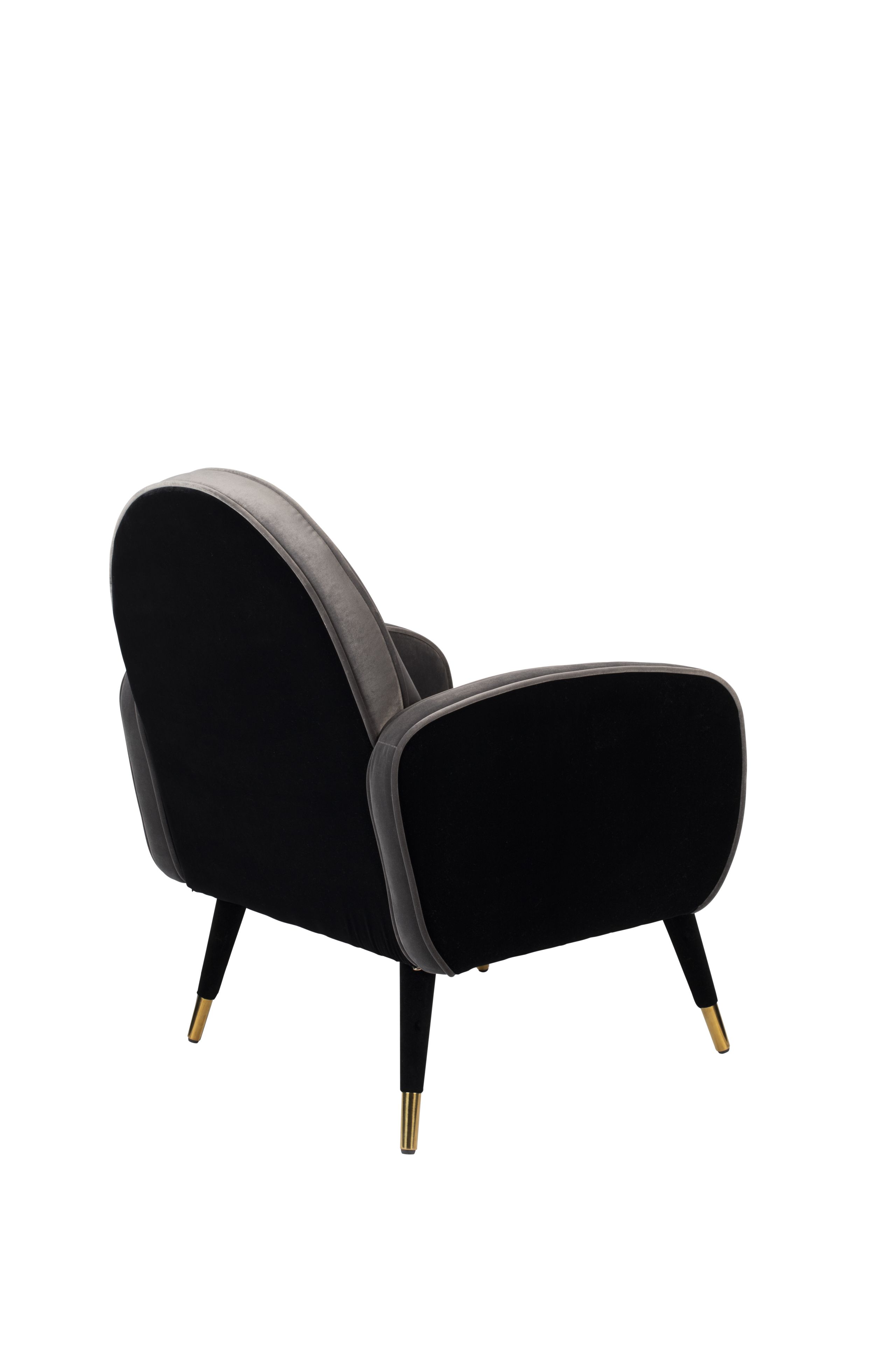 Retro Sessel Cocktailsessel Sam Rosa Schwarz Lounger