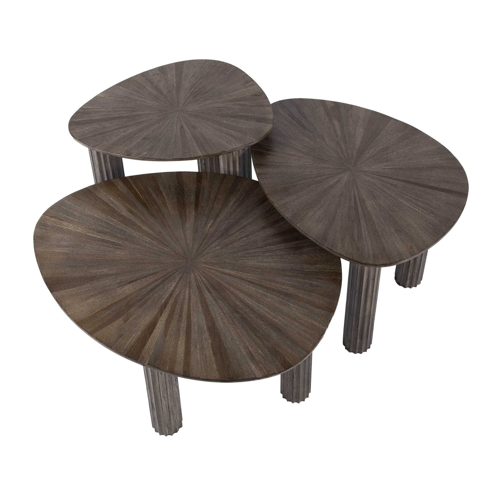 Retro Couchtischsets Maya Teakholz verschiedene Ausführungen