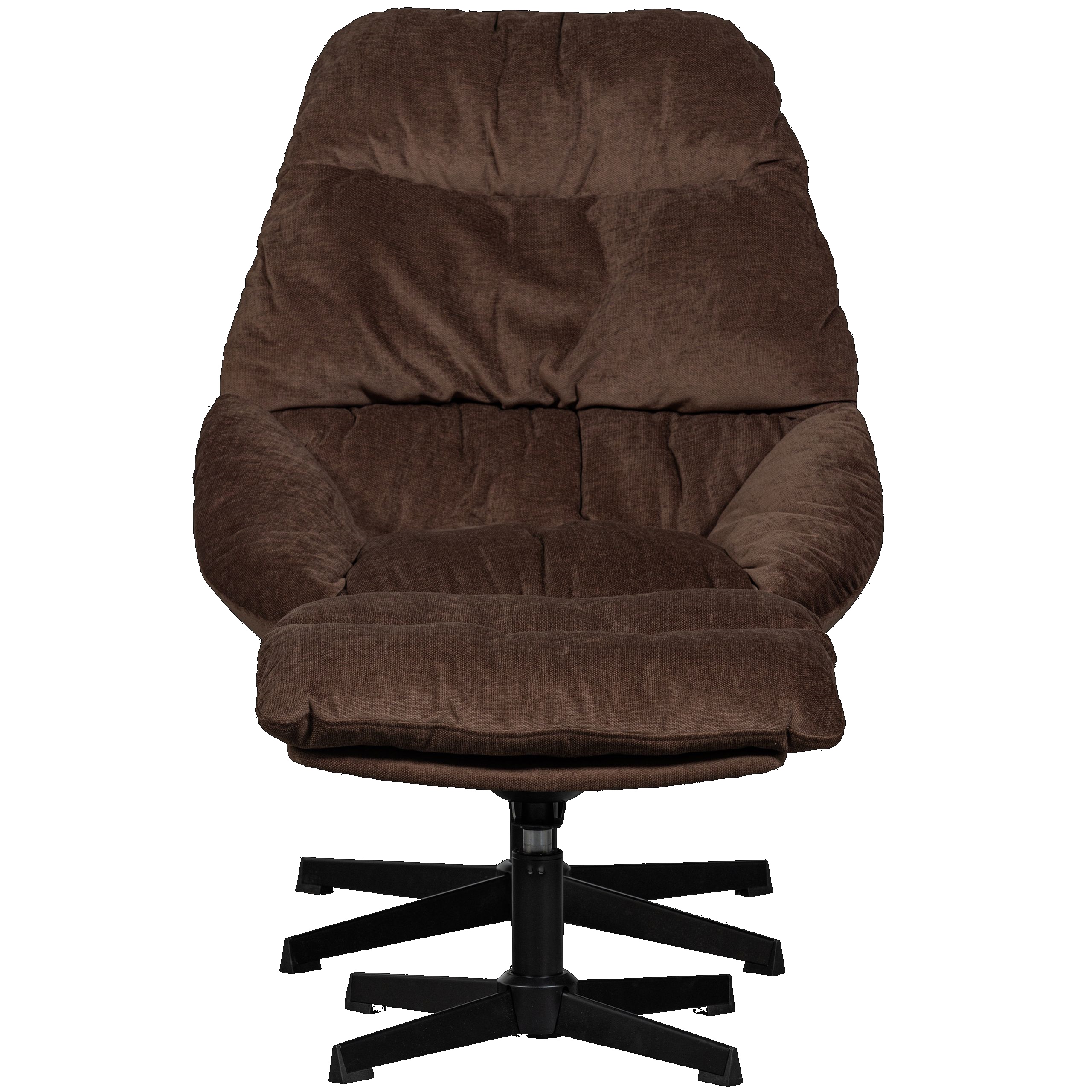 8714713201112_FRONT_1 Retro Loungesessel Relaxsessel Yaro Set mit Hocker Samt Espresso