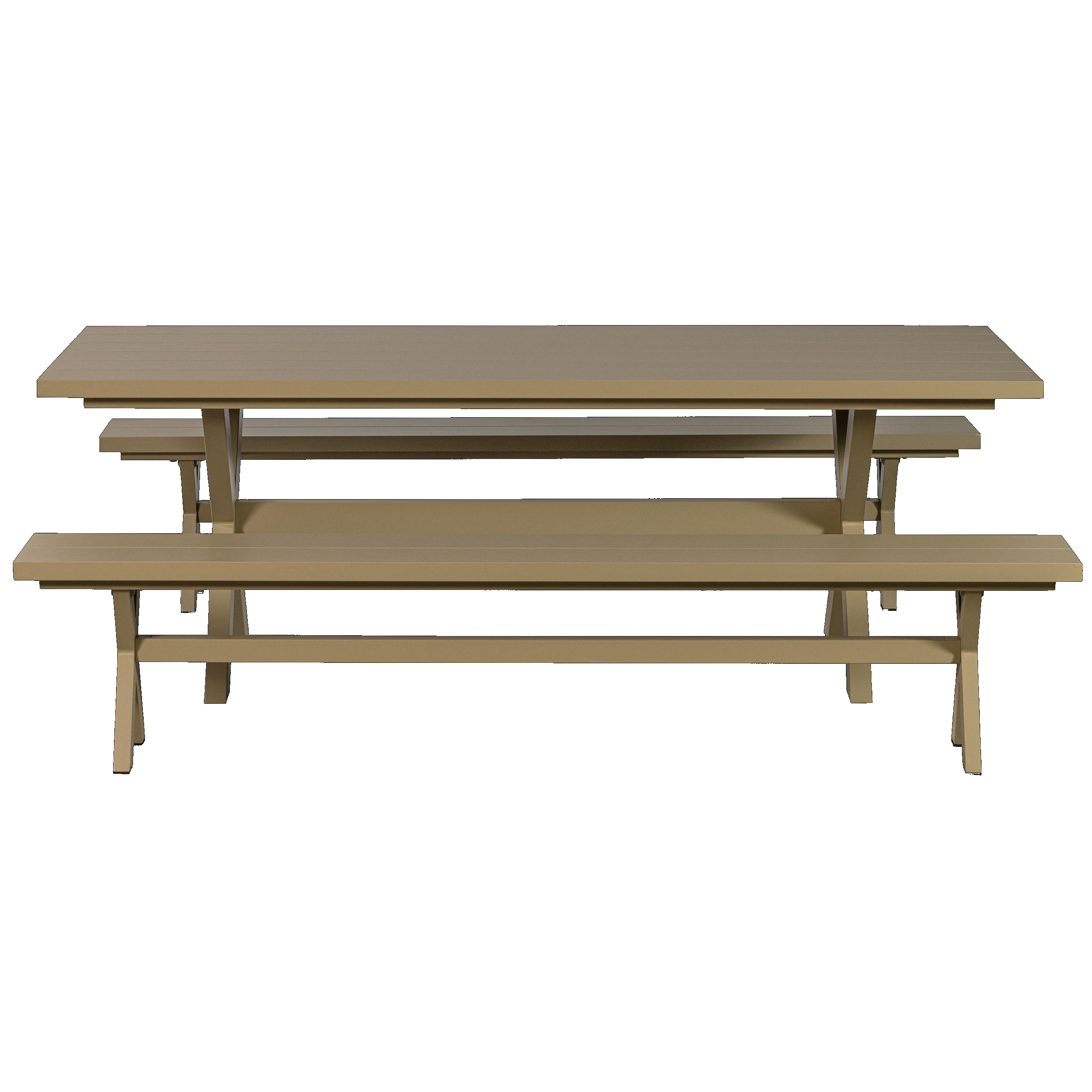 Outdoor Gartentisch und Bank Delta Aluminium 220 Sand Oder Rot » Modell